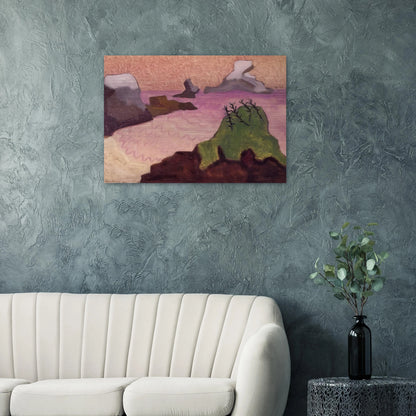 Oregon Coast - 1947 - Milton Avery Brushed Aluminum Print - 70x100 cm / 28x40 inches | Milton Avery Aluminum Print | Milton Avery Prints