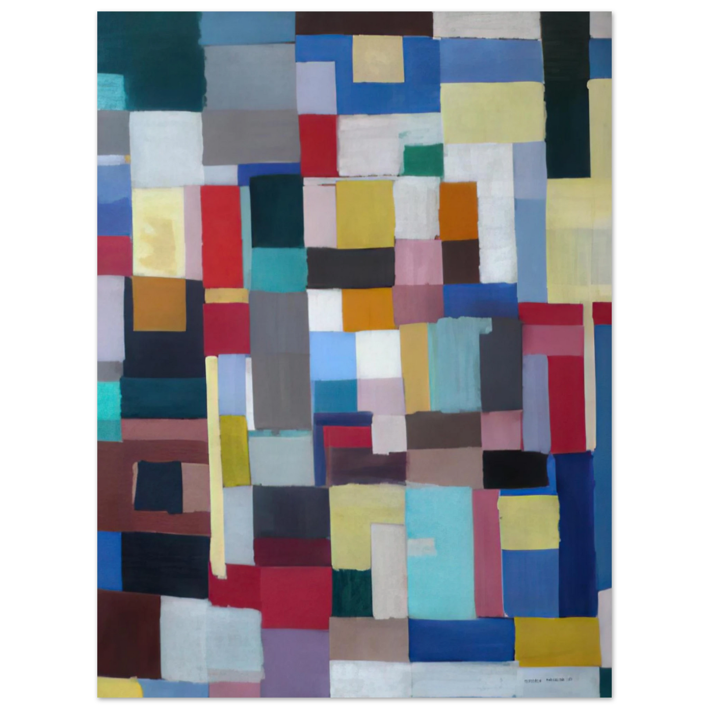 Giorgio Cavallon - Untitled - 1947  75x100 cm / 30x40inches Fine Art Poster