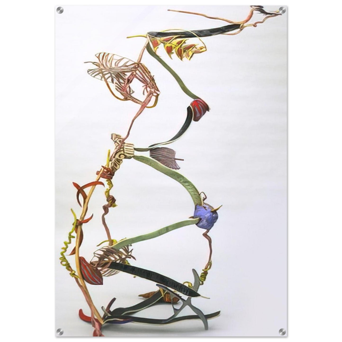 EXTEND EXPAND 1983 - Nancy Graves Acrylic Print - 70x100 cm / 28x40″ inches