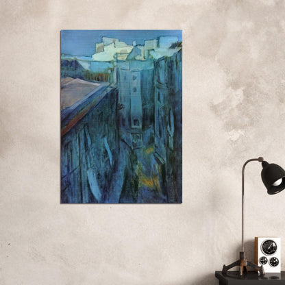 Dawn at Riera de Sant Joan - Pablo Picasso Brushed Aluminum Print - 70x100 cm / 28x40 inches | Pablo Picasso Aluminum Print | Pablo Picasso Prints