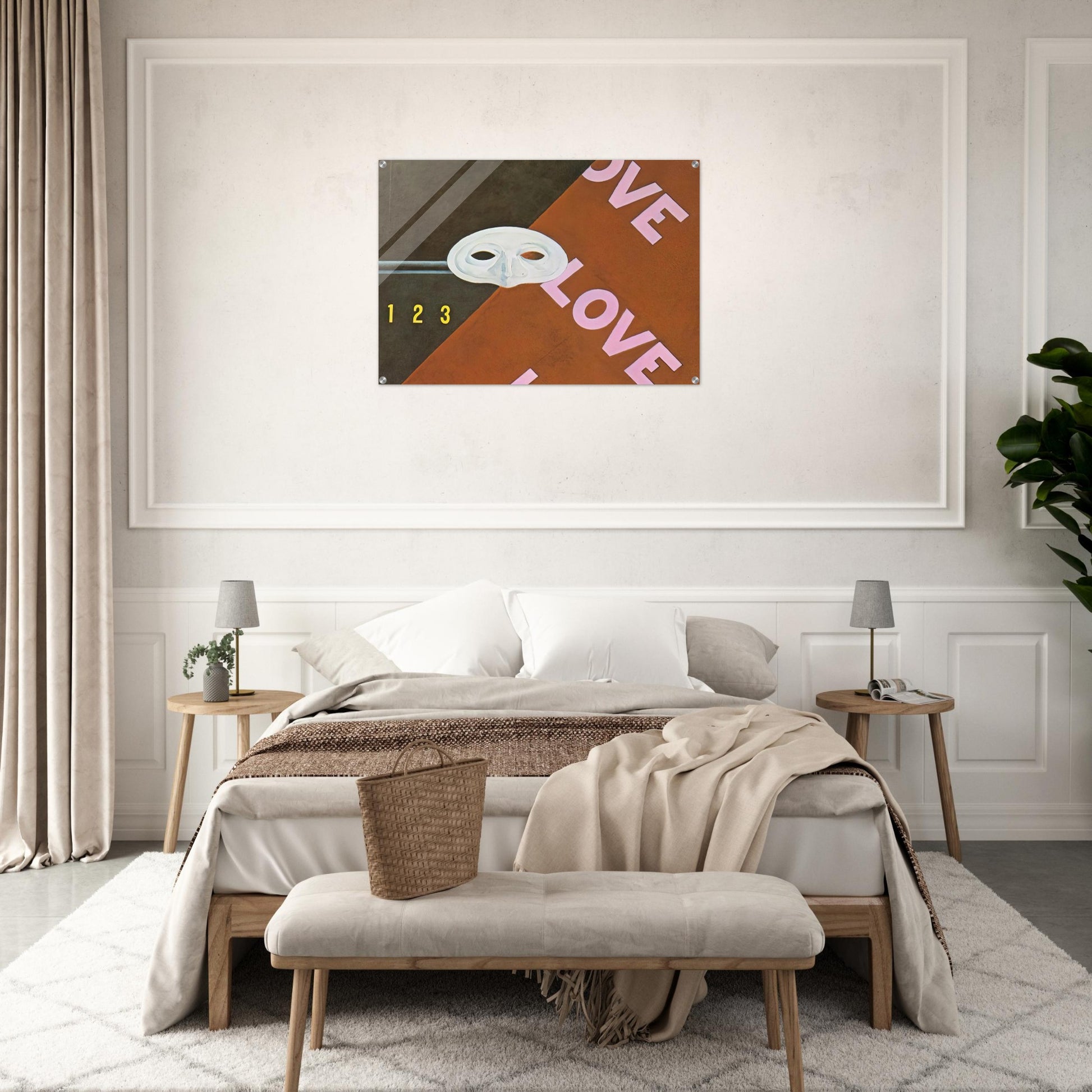 Love, Love, Love Gertrude Stein - 1928 - Charles Demuth Acrylic Print - 70x100 cm / 28x40″ inches