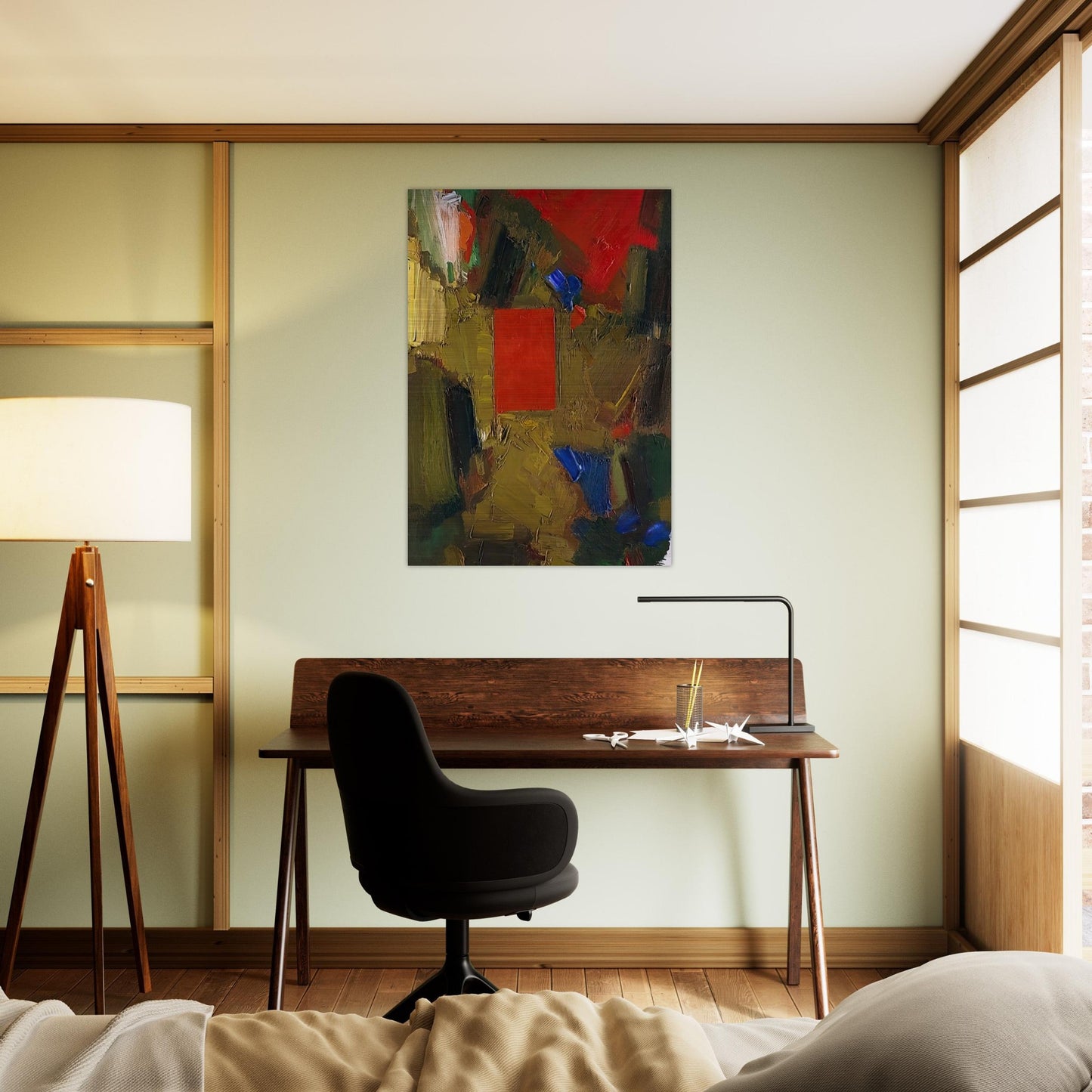 Profound Longing - Hans Hofmann Brushed Aluminum Print - 70x100 cm / 28x40 inches | Hans Hofmann Aluminum Print | Hans Hofmann Prints