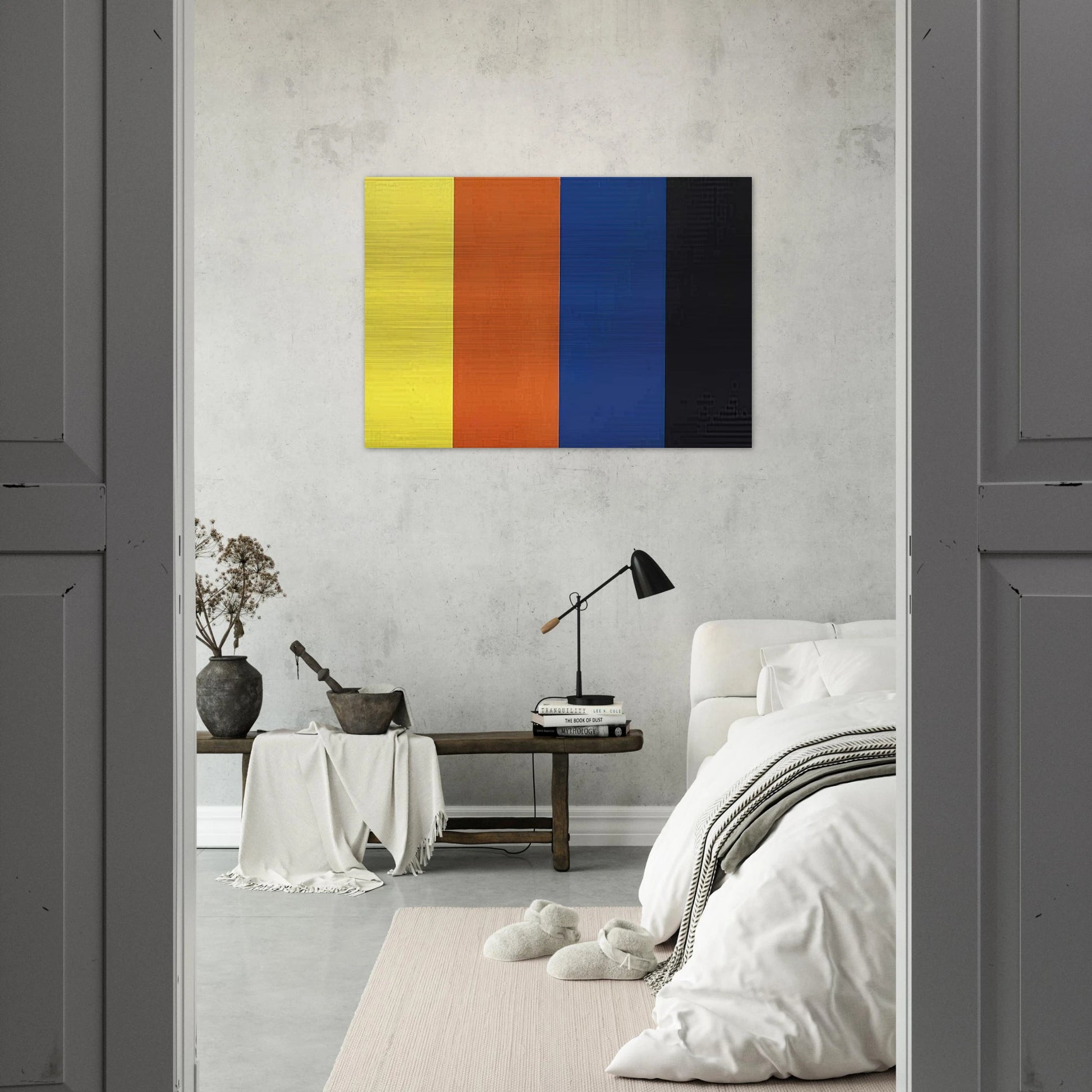 Untitled farbfeld - 1986 - Gunther Forg Brushed Aluminum Print - 70x100 cm / 28x40 inches | Gunther Forg Aluminum Print | Gunther Forg Prints