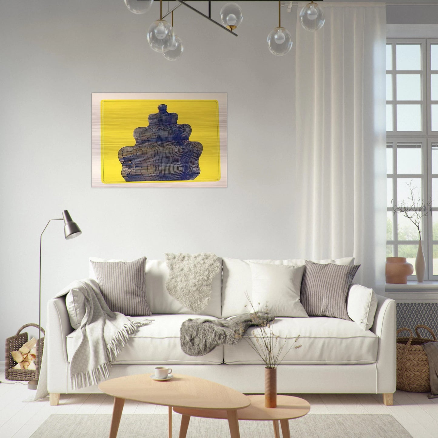 Torte in der Sonne Fancy-Cake In the Sun - 1970 - Dieter Roth Brushed Aluminum Print - 70x100 cm / 28x40 inches | Dieter Roth Aluminum Print | Dieter Roth Prints