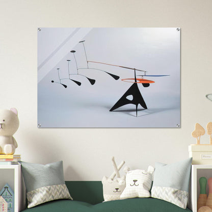 BLUE FEATHER 1948 - Alexander Calder Acrylic Print - 70x100 cm / 28x40″ inches