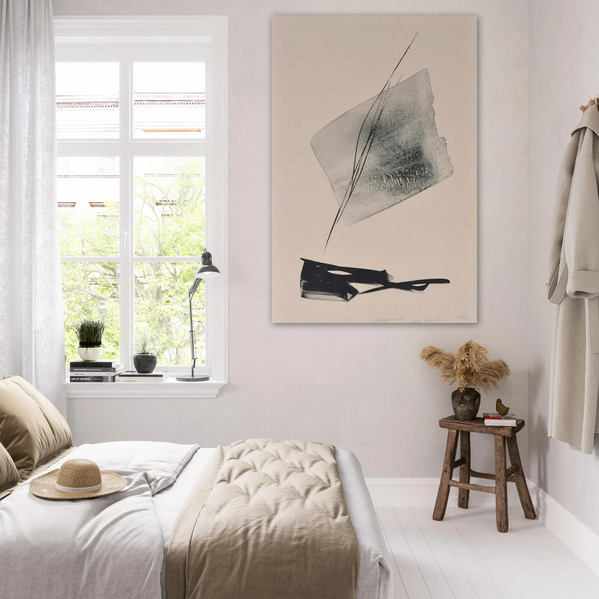 Arrived Wind - Abstract Expressionism - Toko Shinoda Art Prints - 100x150 cm / 40x60″ inches | Toko Shinoda Poster | Toko Shinoda Prints