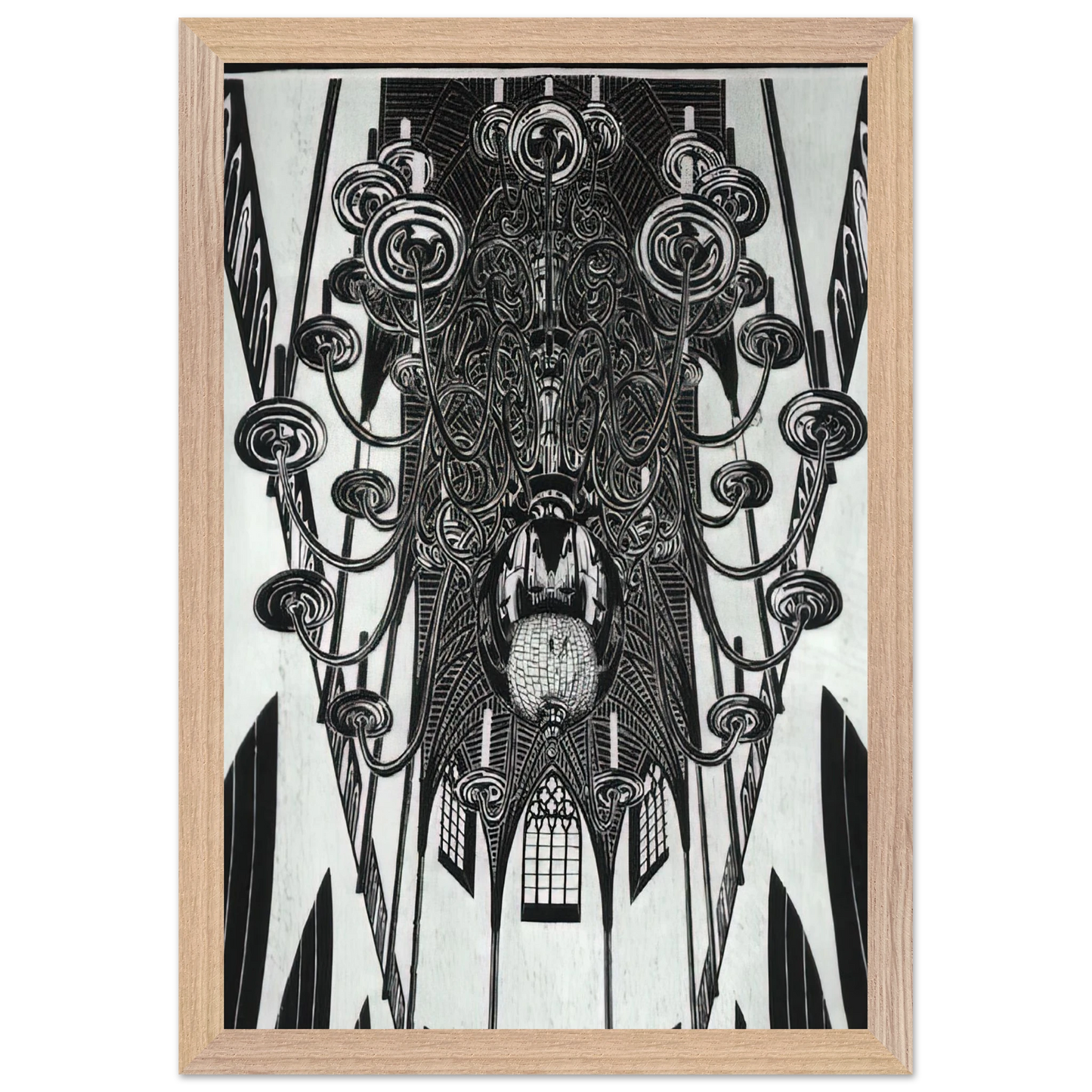 MC Escher - ESCHER (2) Wall Art - 30x40 cm / 12x16 inches - Fine Art Poster - -