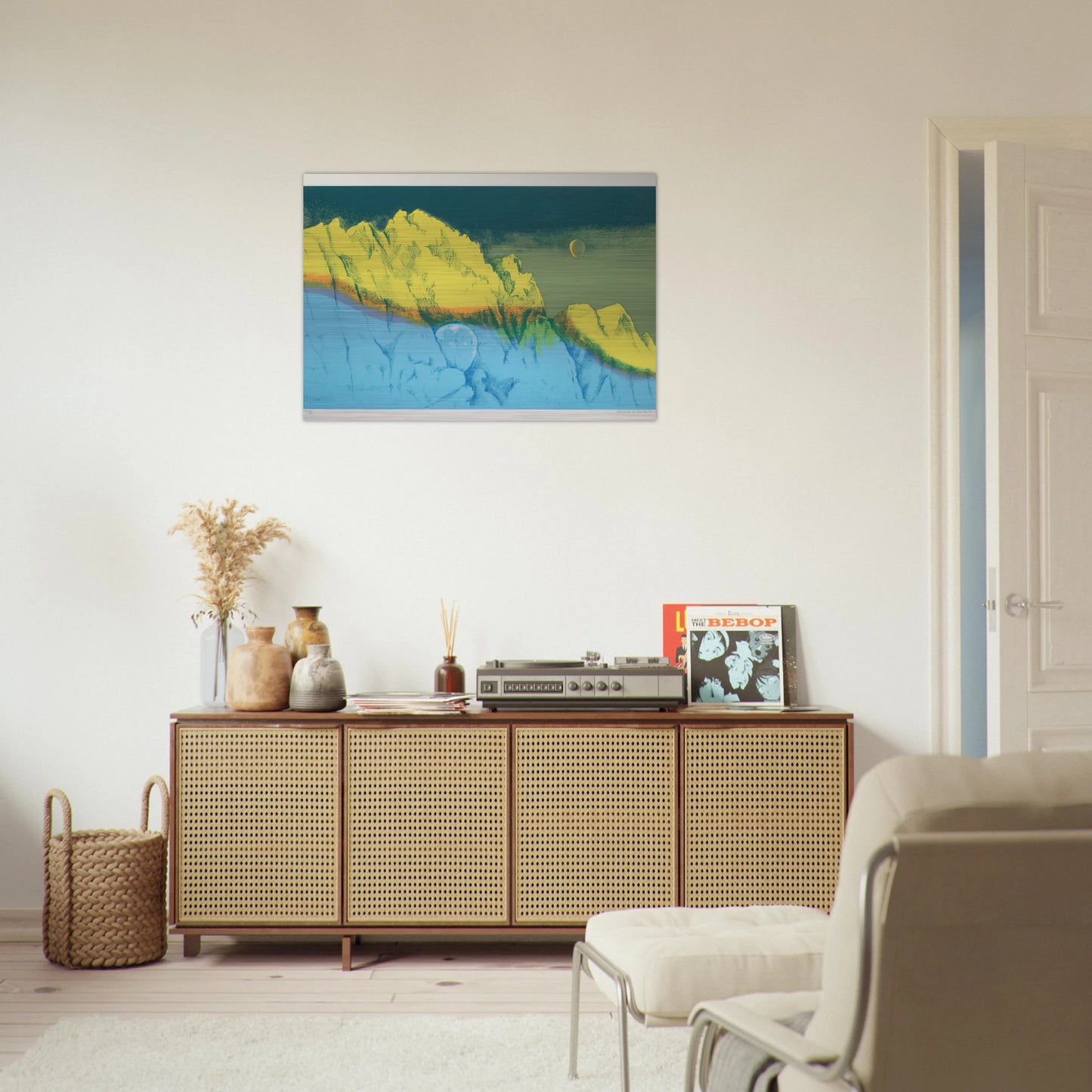 Pilgrimage #4 - 1977 - Clarence Holbrook Carter Brushed Aluminum Print - 70x100 cm / 28x40 inches | Clarence Holbrook Carter Aluminum Print | Clarence Holbrook Carter Prints