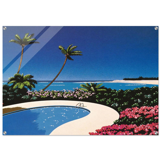 Fall of Sound - Hiroshi Nagai Acrylic Print - 70x100 cm / 28x40″ inches