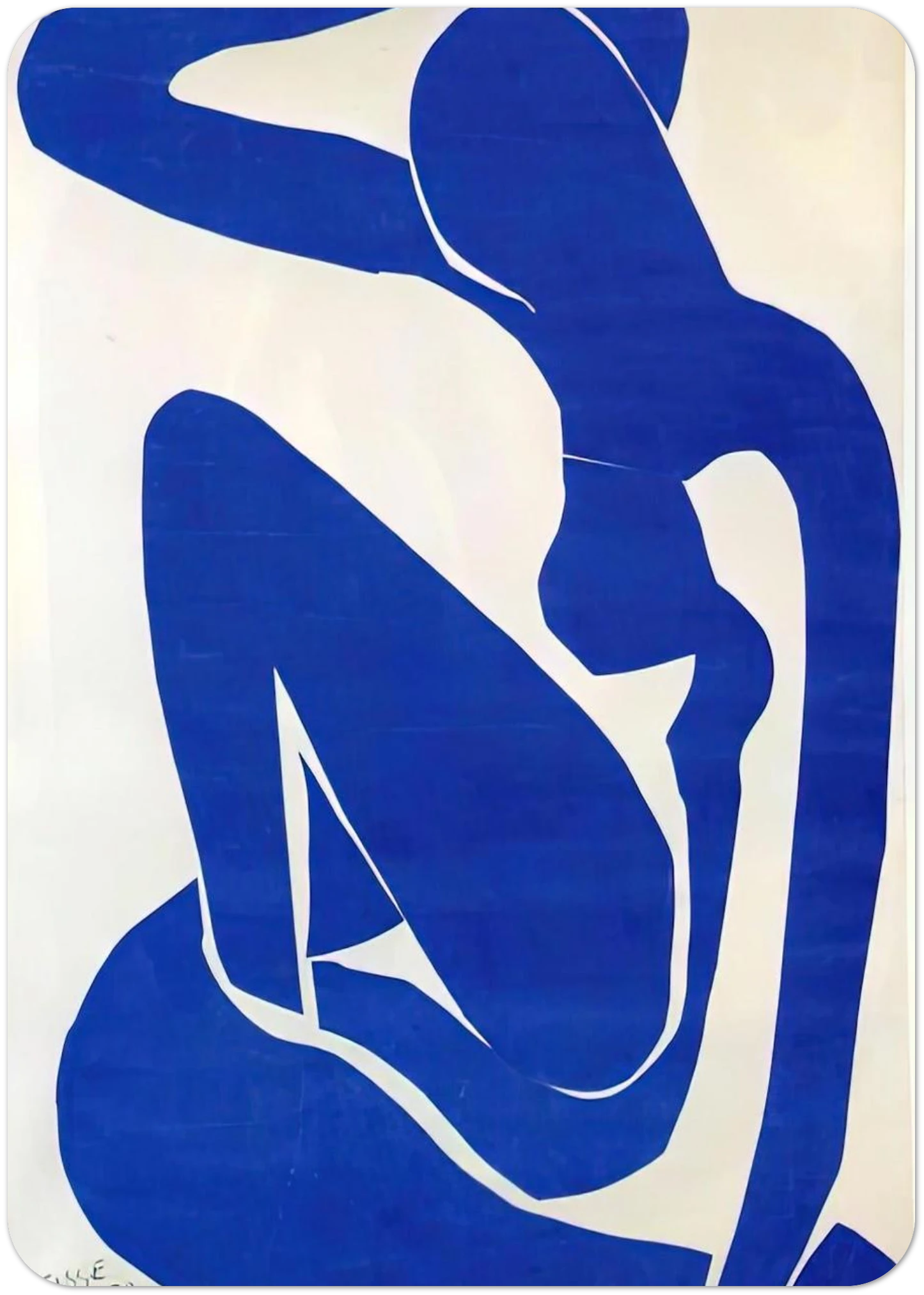 BLUE NUDE 1 By Henri Matisse Pack of 10 Post Cards | Henri Matisse Post Cards | A6 (10.5 x 14.8 cm) - 4.1 x 5.8 inches