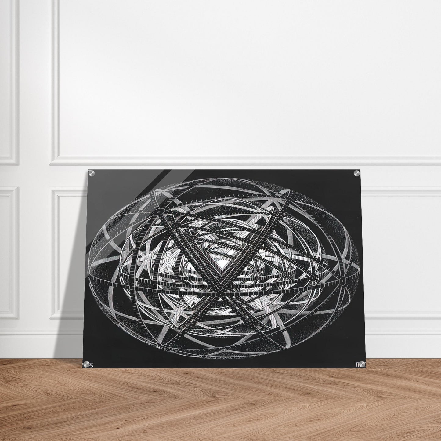 CONCENTRIC RINDS - MC Escher Acrylic Print - 70x100 cm / 28x40″ inches | Maurits Cornelis Escher Prints