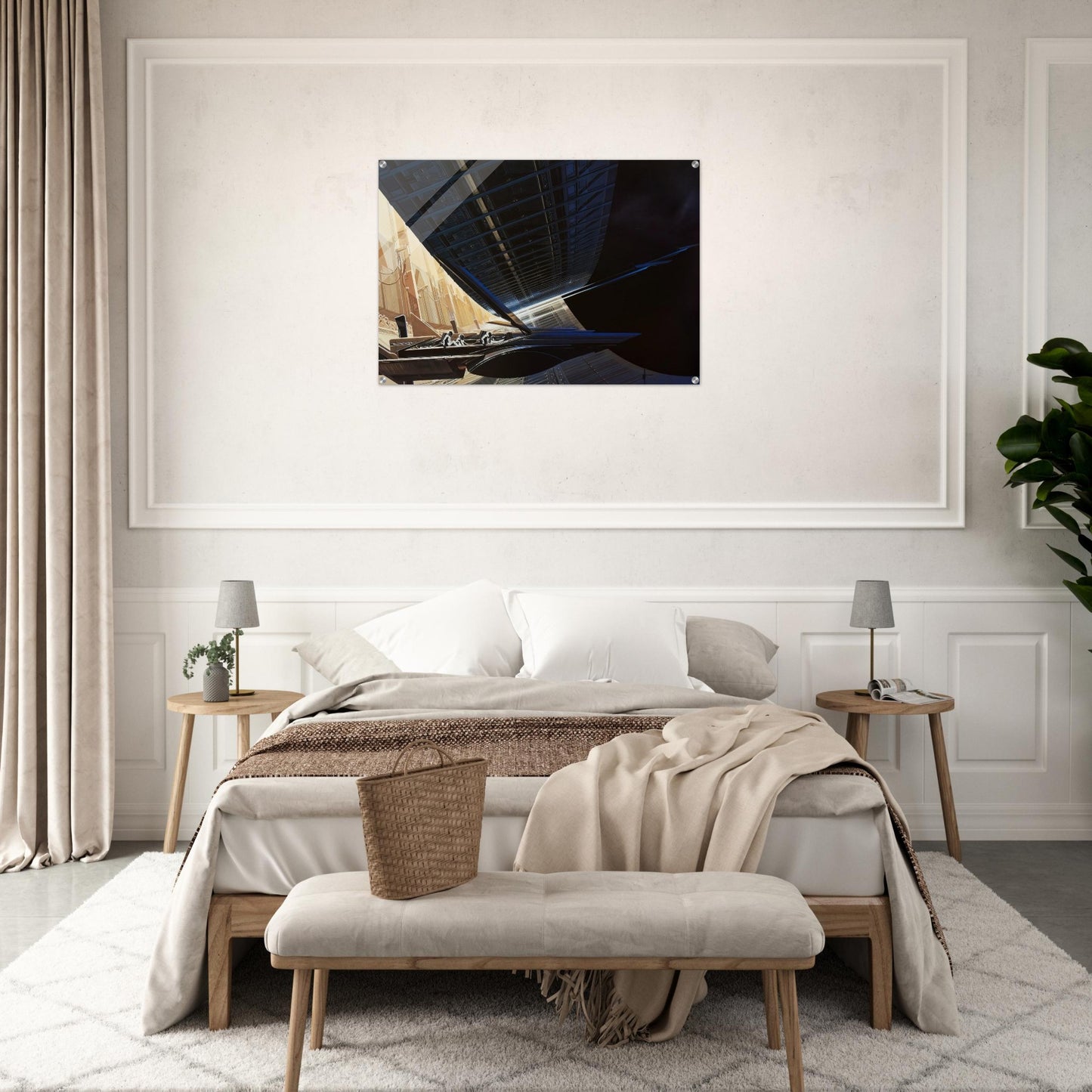 Syd Mead - Syd Mead Acrylic Print - 70x100 cm / 28x40″ inches | Syd Mead Wall Art | Syd Mead Prints