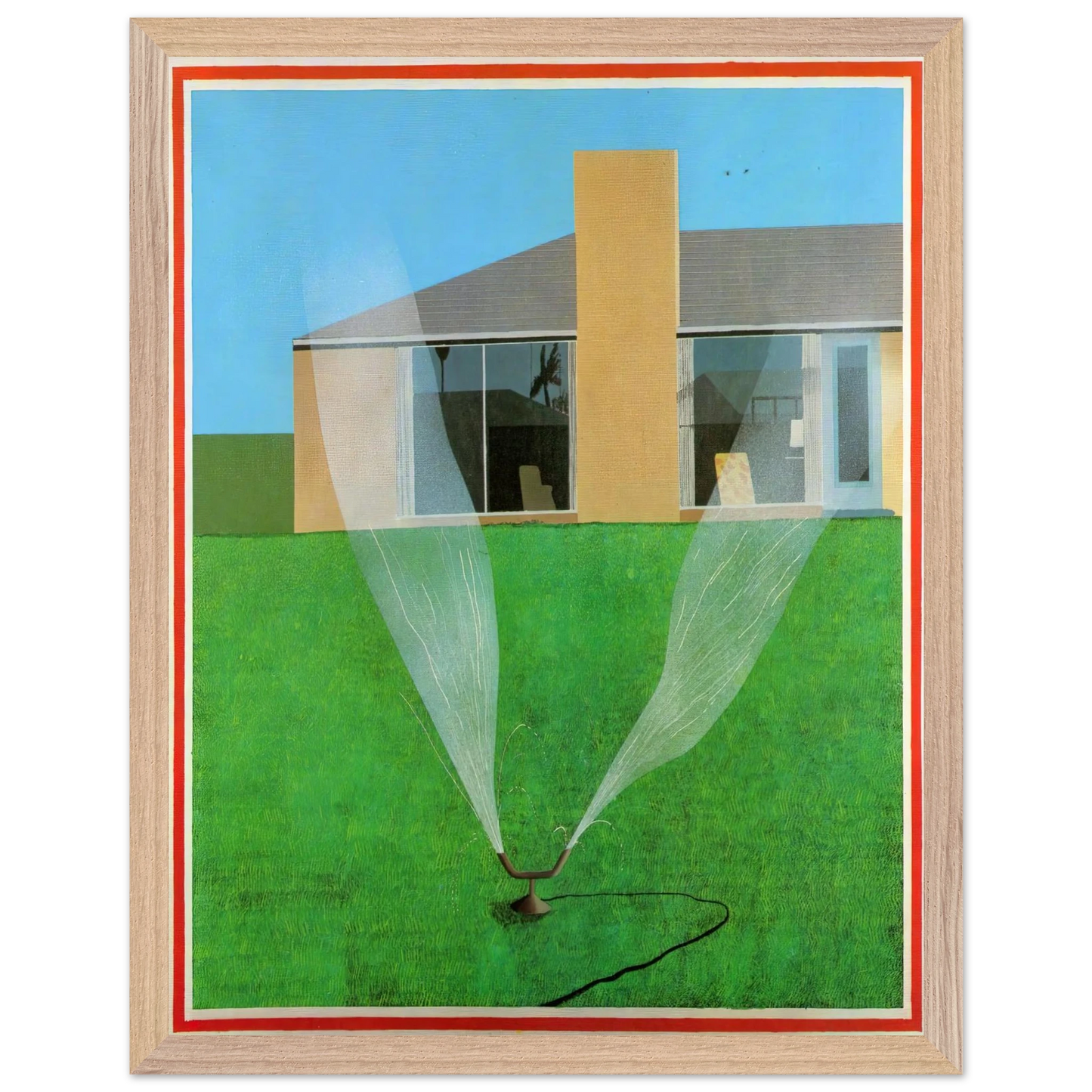 David Hockney - David Hockney Wall art - 30x40 cm / 12x16 inches - Fine Art Poster-canvas - -