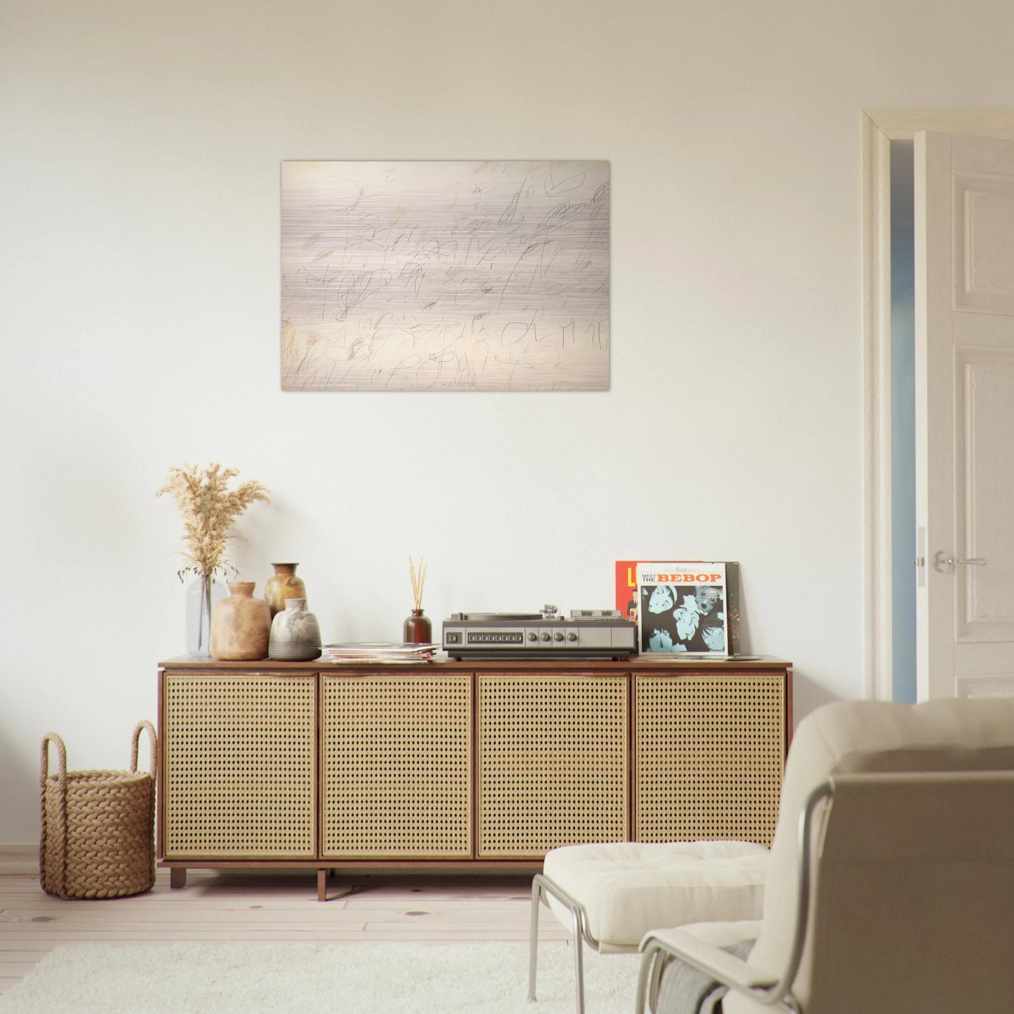 Olympia - Cy Twombly Brushed Aluminum Print - 70x100 cm / 28x40 inches | Cy Twombly Aluminum Print | Cy Twombly Prints
