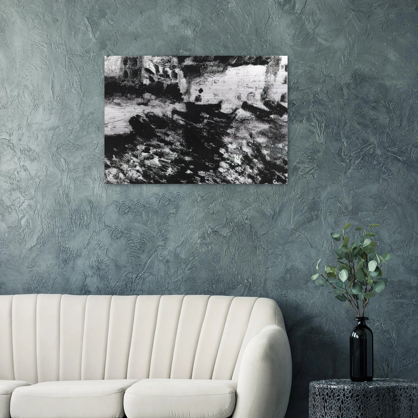 PORT DOGUE CADAQUES - Salvador Dali Brushed Aluminum Print - 70x100 cm / 28x40 inches | Salvador Dali Aluminum Print | Salvador Dali Prints