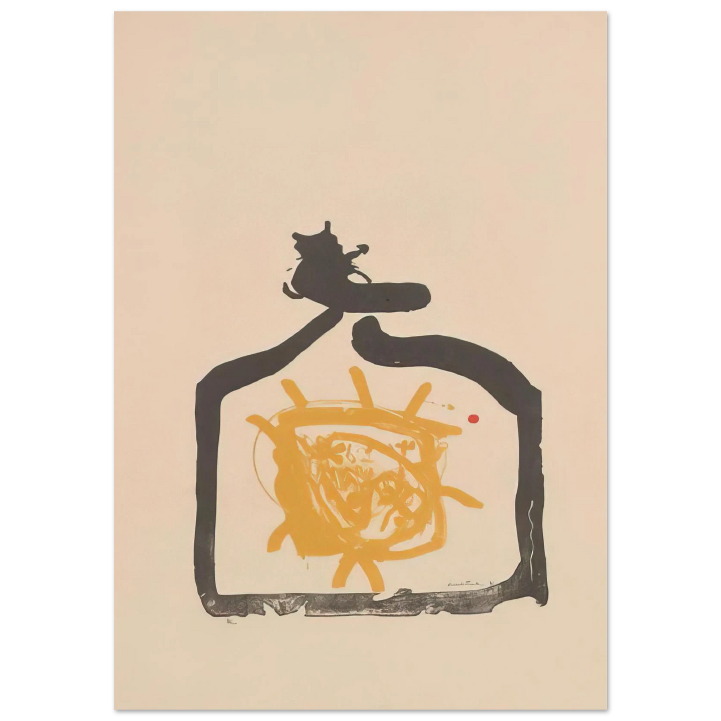 Helen Frankenthaler - May 26th Backwards - 1961 Wall art - A3 (29.7 x 42  cm) - Premium Wooden Framed Poster With Fine Art Paper-canvas - White frame