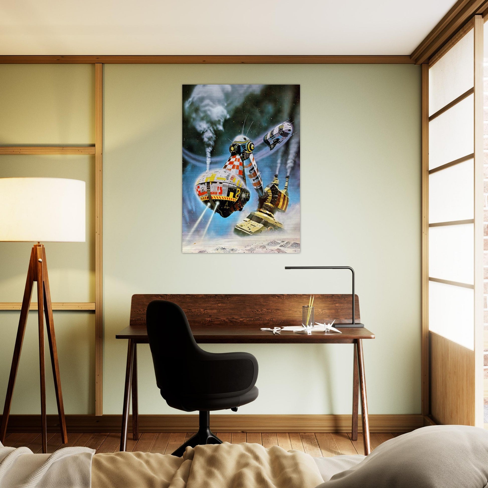 Chris Foss - Chris Foss Brushed Aluminum Print - 70x100 cm / 28x40 inches | Chris Foss Aluminum Print | Chris Foss Prints