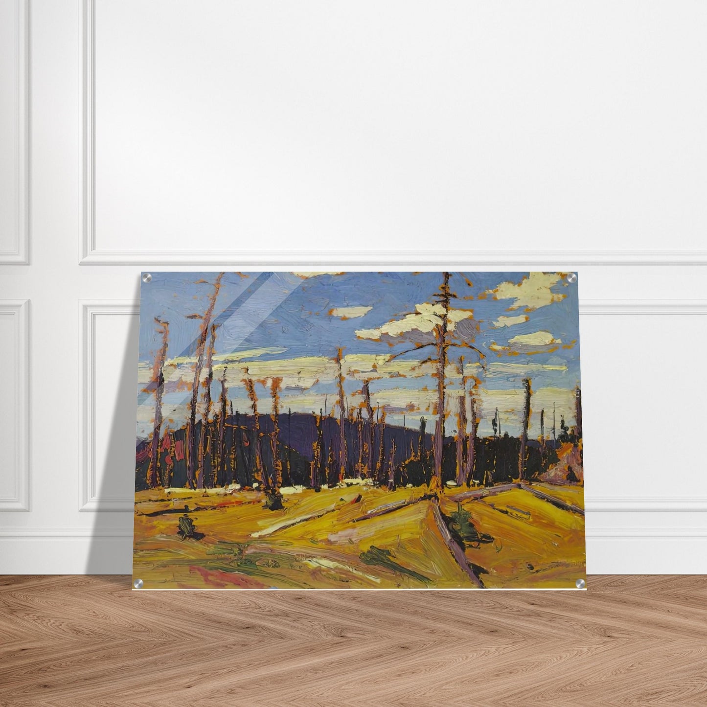 BURNT OVER FOREST 1916 - Tom Thomson Acrylic Print - 70x100 cm / 28x40″ inches