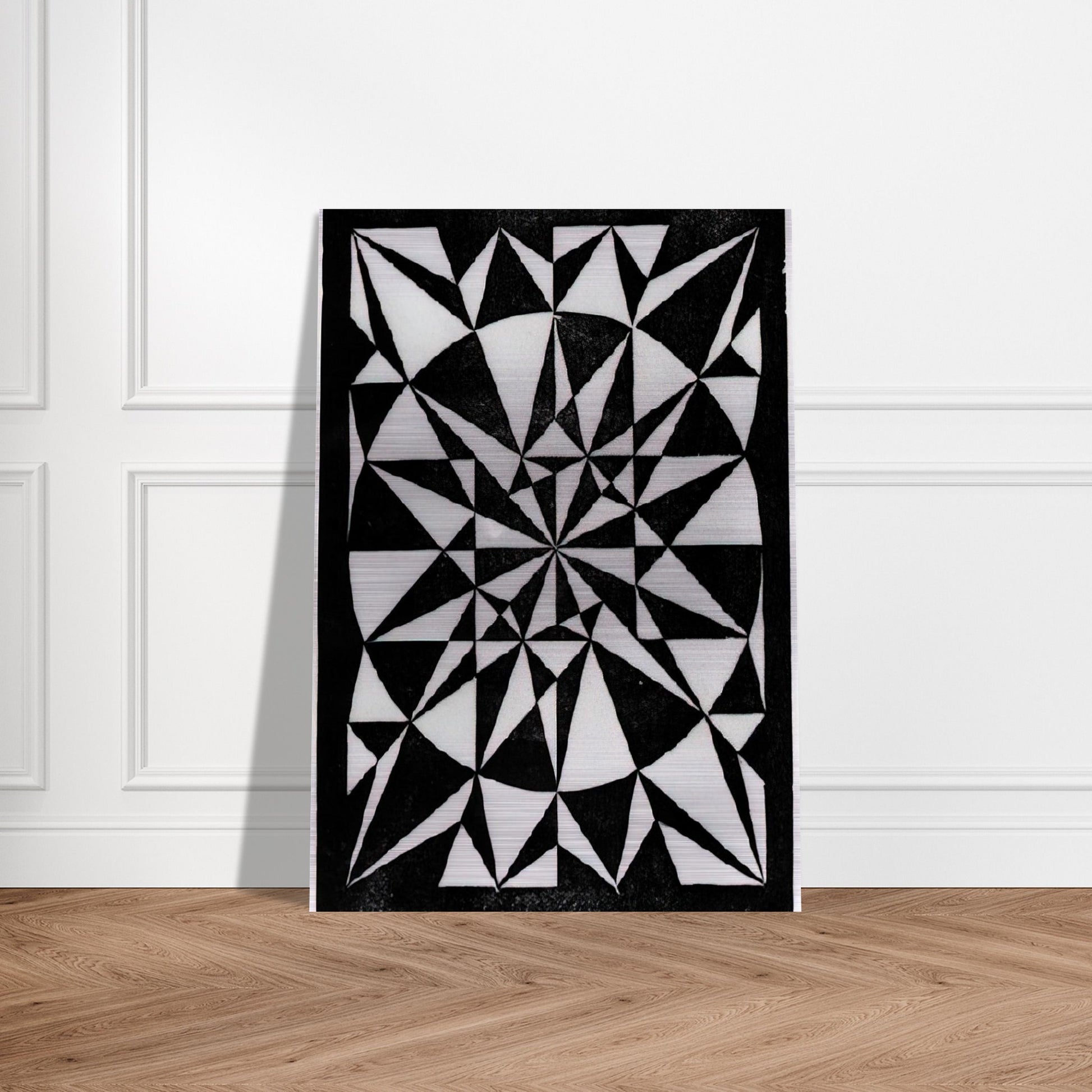 FLOR DE PASCUA BEAUTIFUL - MC Escher Brushed Aluminum Print - 70x100 cm / 28x40 inches | MC Escher Aluminum Print | MC Escher Prints