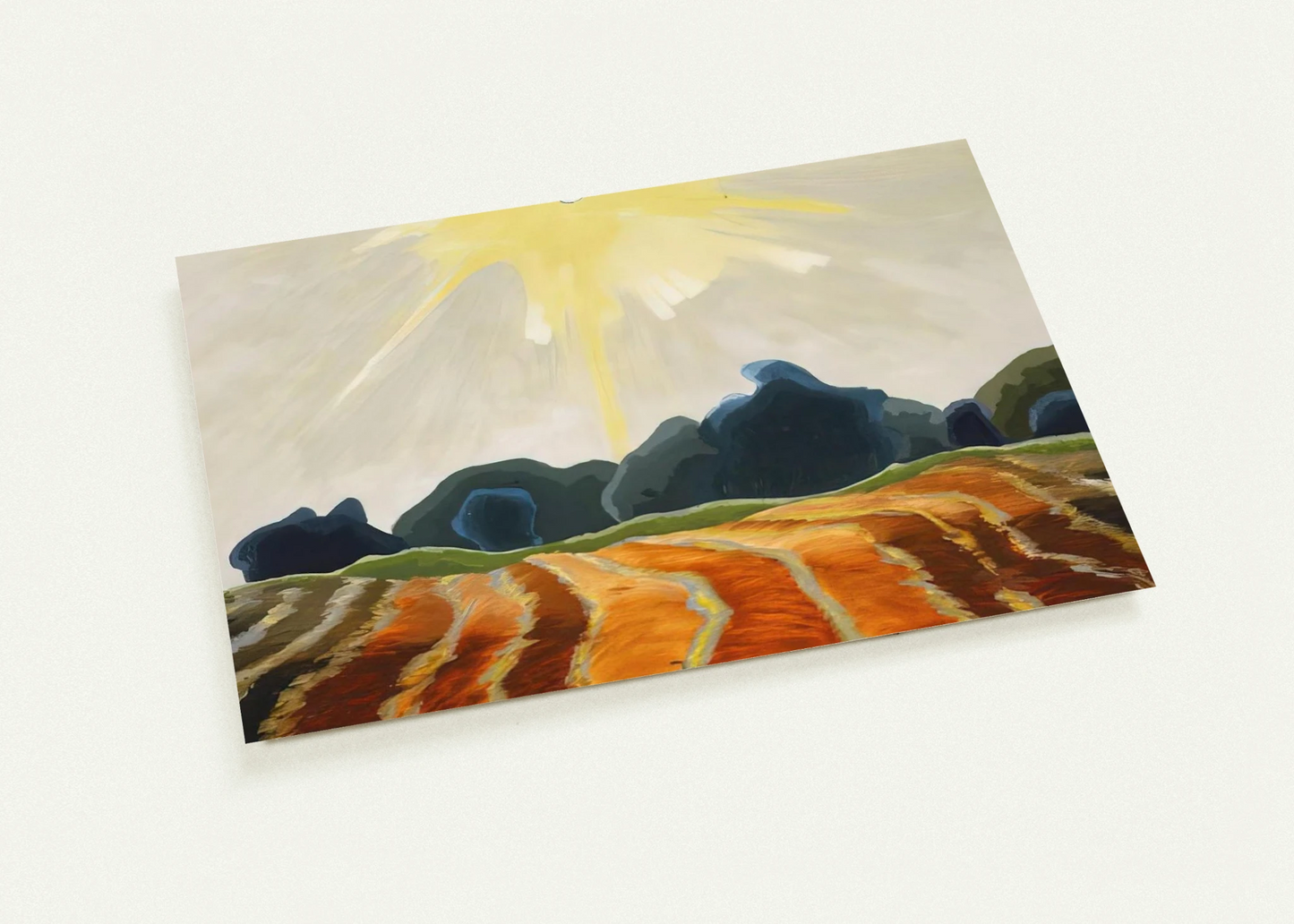 Morning Sun - 1935 By Arthur Dove Pack of 10 Post Cards | Arthur Dove Post Cards | A6 (10.5 x 14.8 cm) - 4.1 x 5.8 inches
