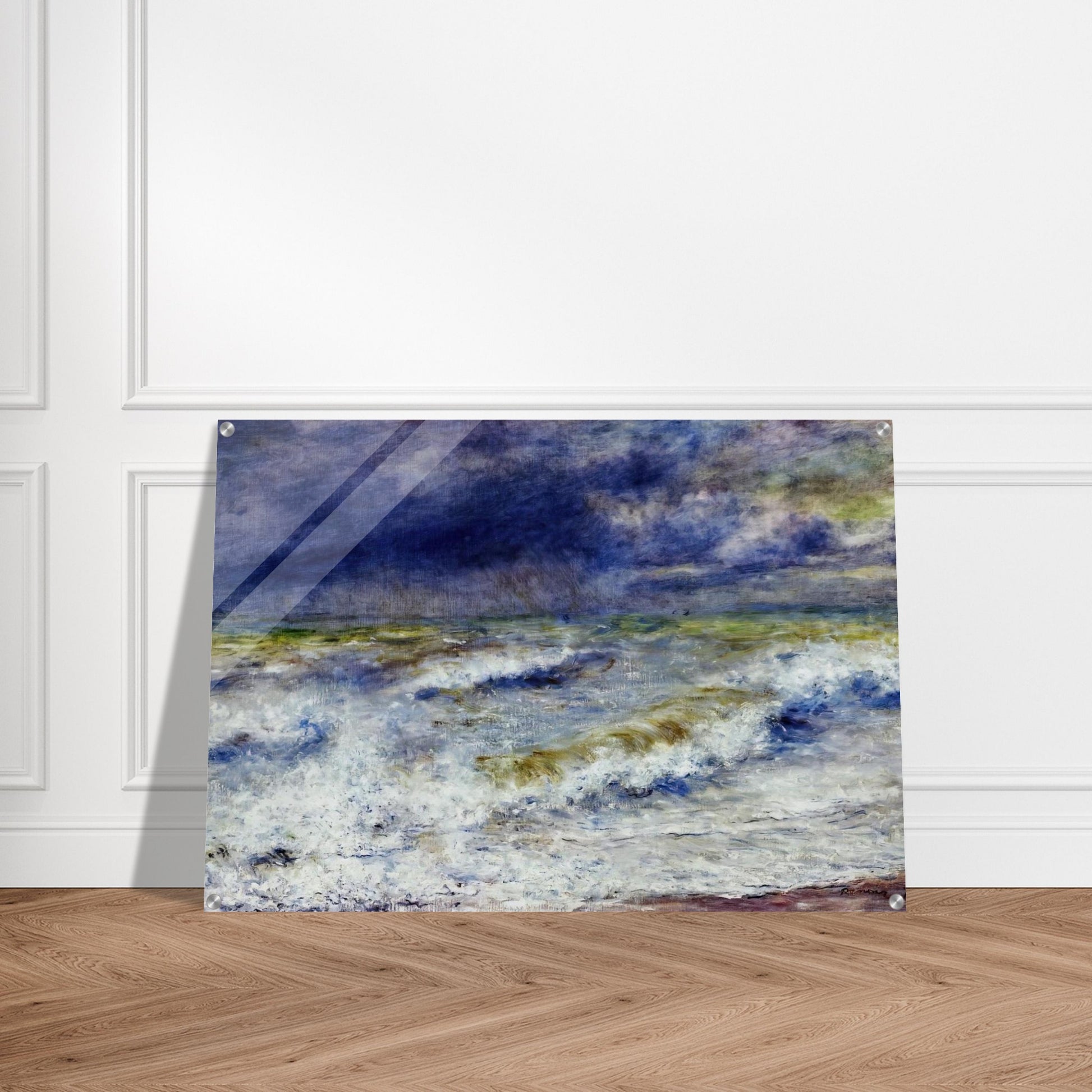 Seascape - Pierre-Auguste Renoir Acrylic Print - 70x100 cm / 28x40″ inches | Pierre-Auguste Renoir Wall Art | Pierre-Auguste Renoir Prints