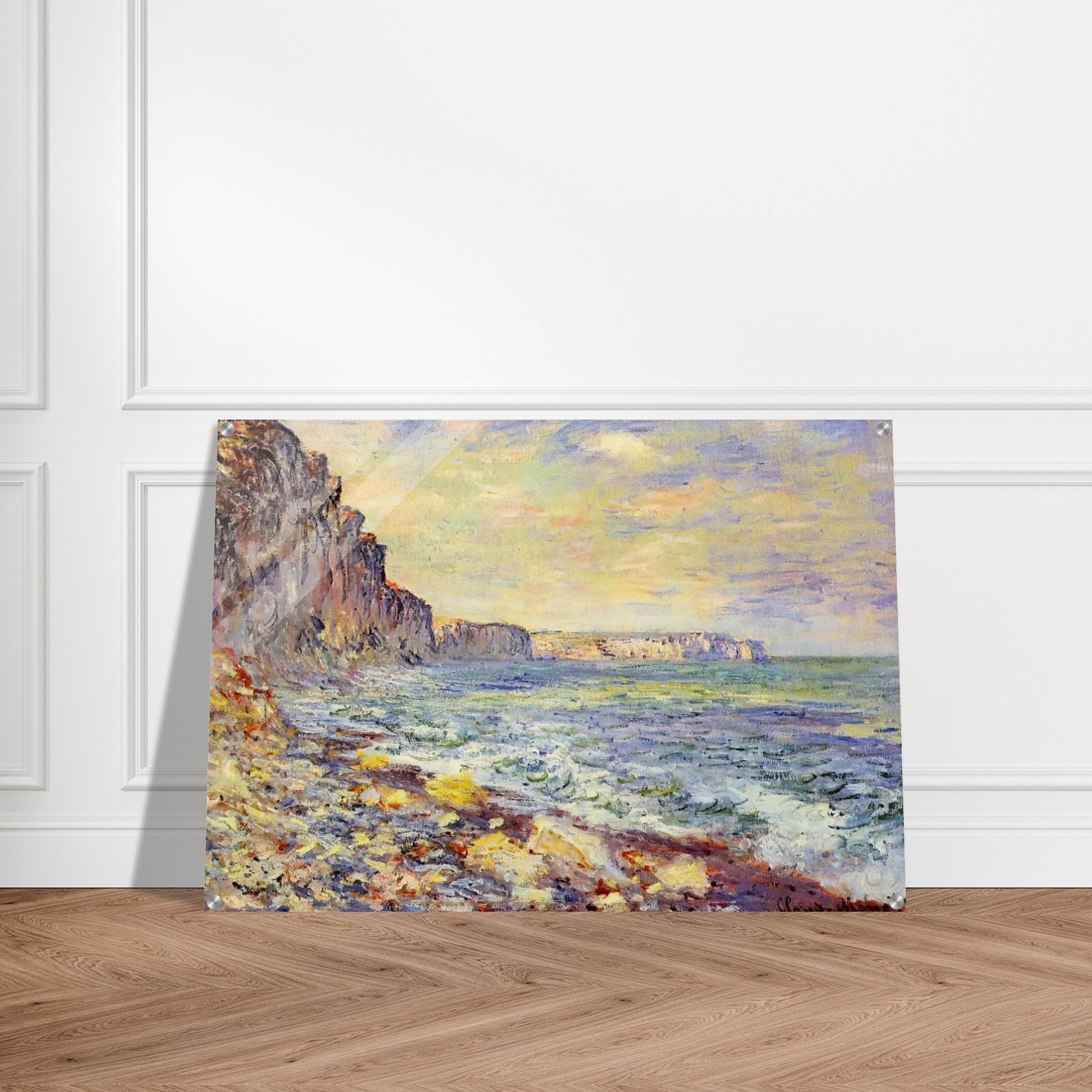 Morning by the Sea - claude monet Acrylic Print - 70x100 cm / 28x40″ inches | claude monet Wall Art | claude monet Prints