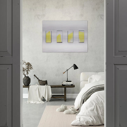 Ohne Titel - 1977 - Blinky Palermo Brushed Aluminum Print - 70x100 cm / 28x40 inches | Blinky Palermo Aluminum Print | Blinky Palermo Prints