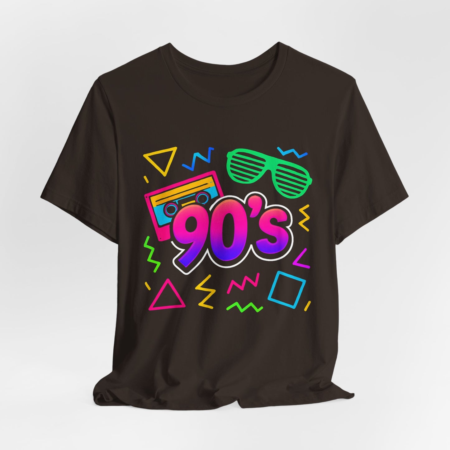 Música de la vieja escuela de los 90: ambiente arcade, clásico vintage de los 90. Camiseta retro de los 90 con la frase "Amo los años noventa".