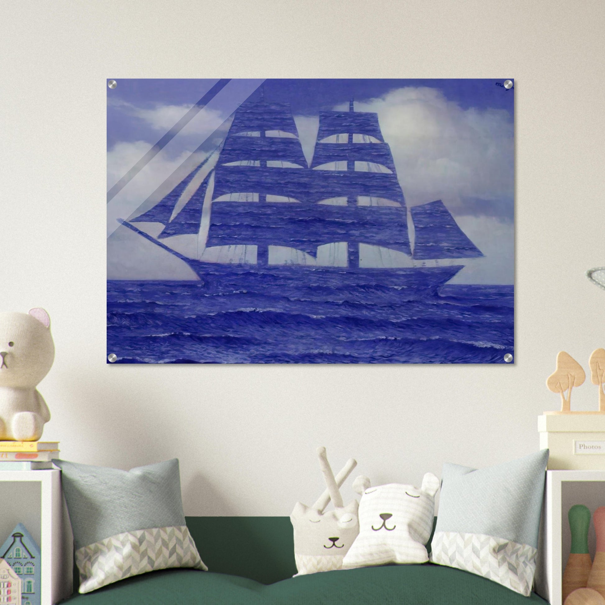 THE SEDUCER 1953 - Rene Magritte Acrylic Print - 70x100 cm / 28x40″ inches
