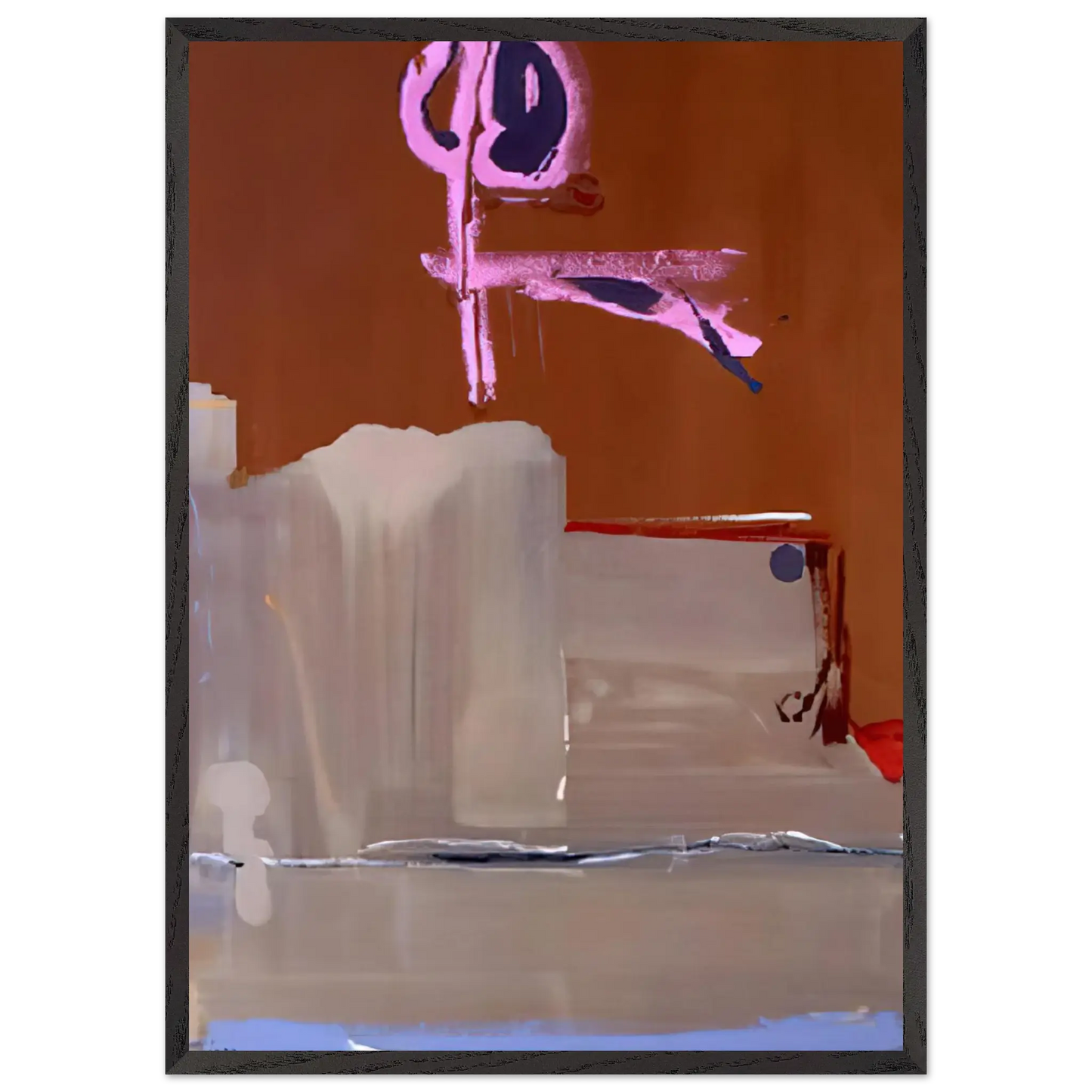 Helen Frankenthaler - Captain s Watch - 1986 Wall art - 27x35 cm / 11x14 Inches - Fine Art Poster - -
