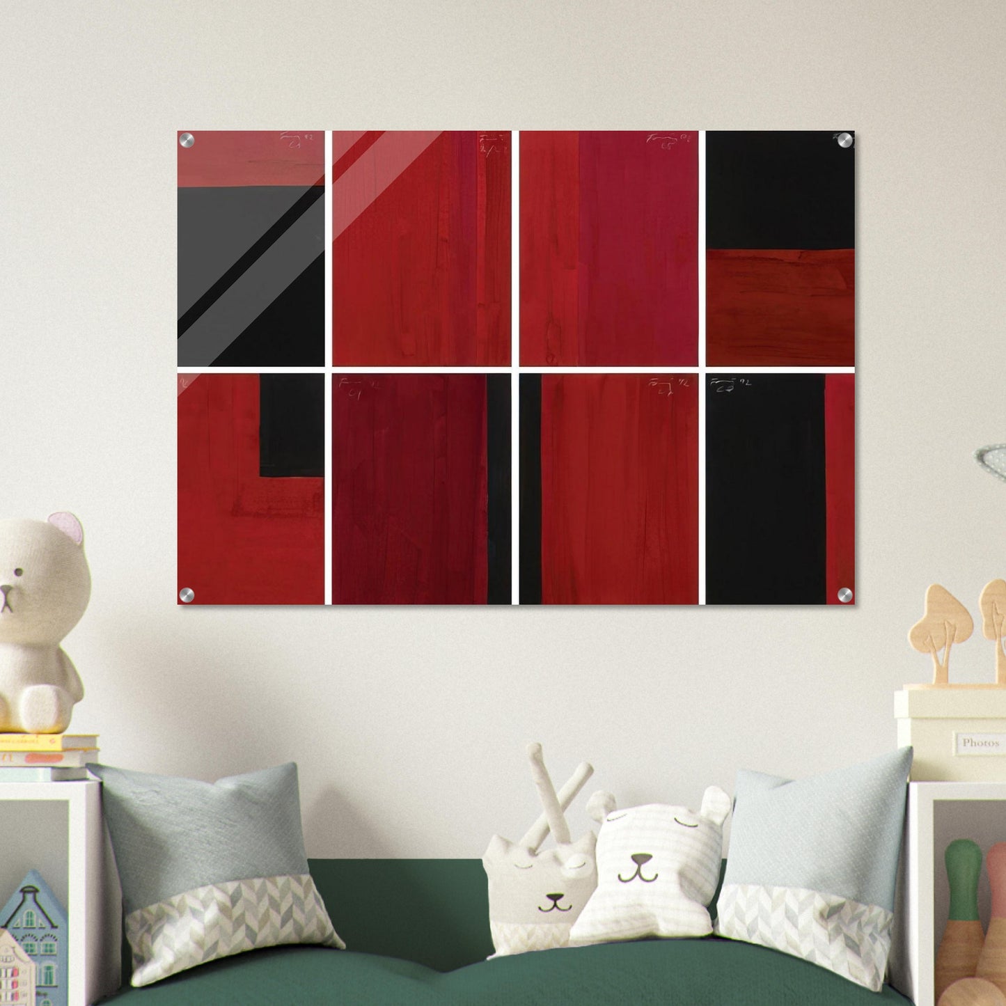 Untitled in 8 Parts - 1992 - Gunther Forg Acrylic Print - 70x100 cm / 28x40″ inches