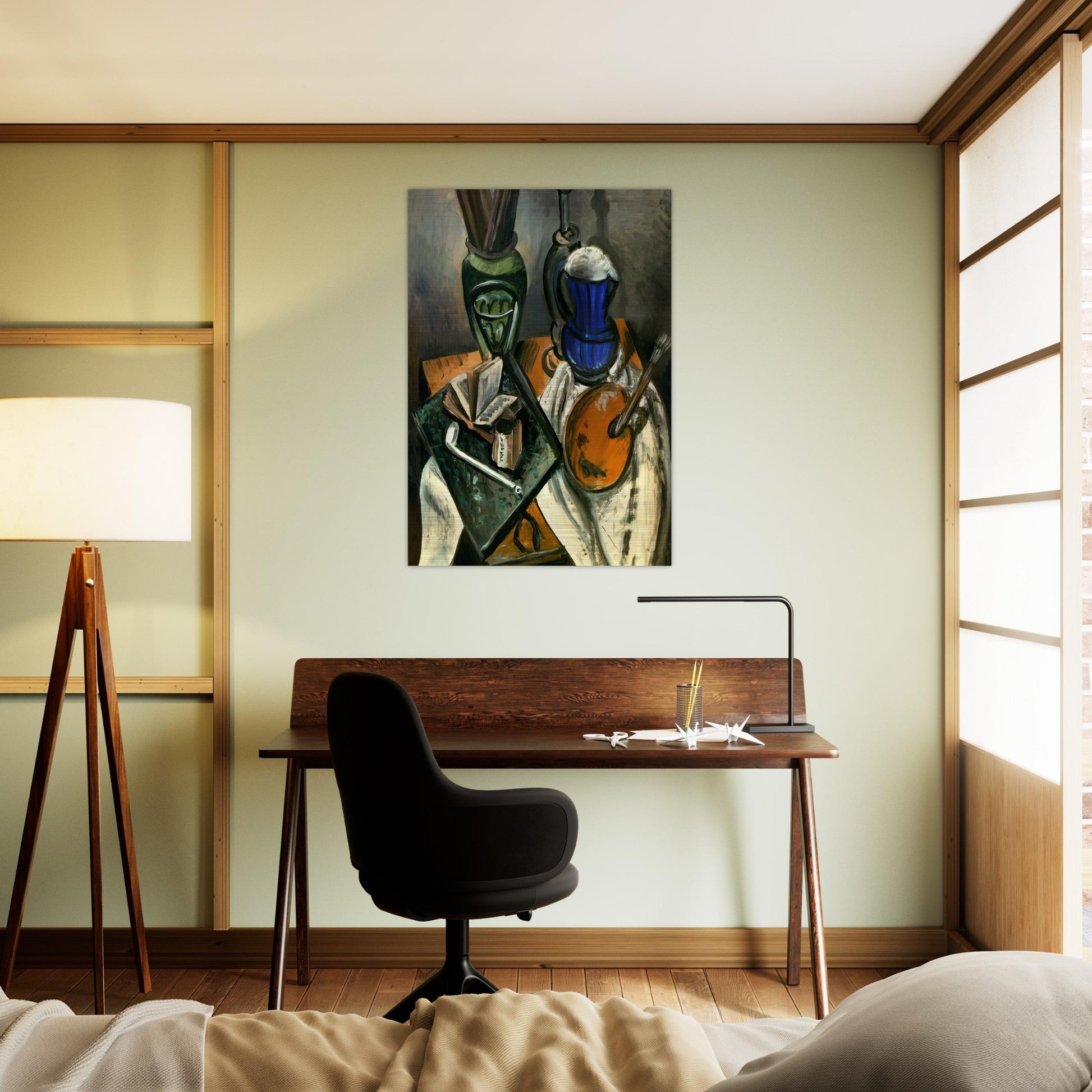 STILL LIFE 1914 - Andre Derain Brushed Aluminum Print - 70x100 cm / 28x40 inches | Andre Derain Aluminum Print | Andre Derain Prints