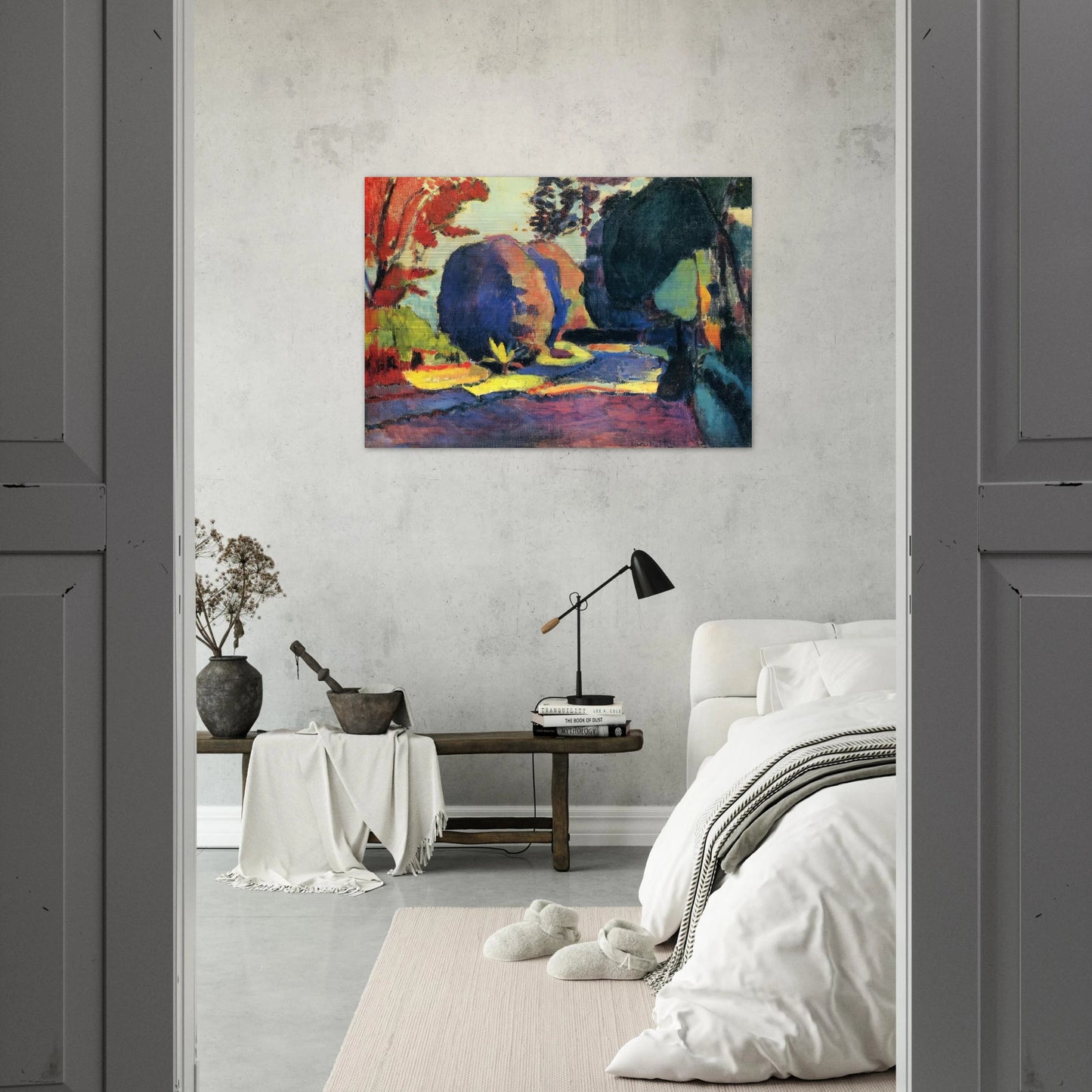 THE LUXEMBOURG GARDENS 1901 - Henri Matisse Brushed Aluminum Print - 70x100 cm / 28x40 inches | Henri Matisse Aluminum Print | Henri Matisse Prints