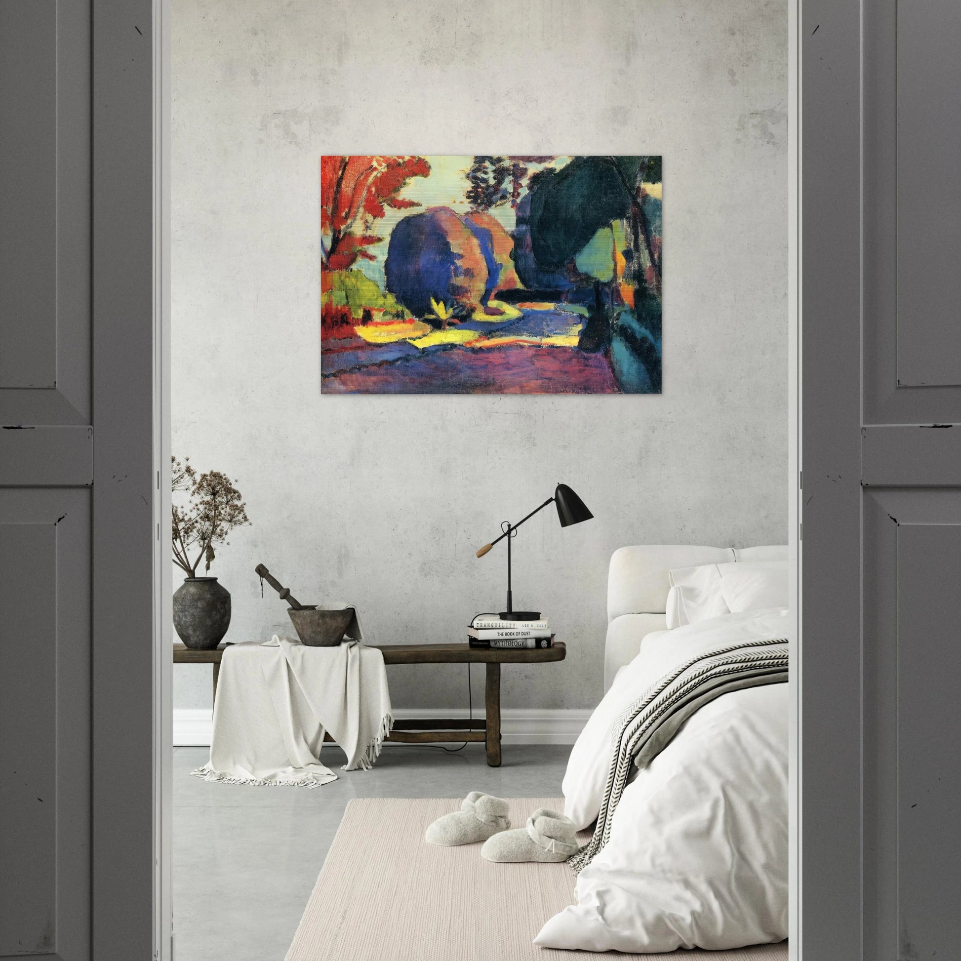 THE LUXEMBOURG GARDENS 1901 - Henri Matisse Brushed Aluminum Print - 70x100 cm / 28x40 inches | Henri Matisse Aluminum Print | Henri Matisse Prints