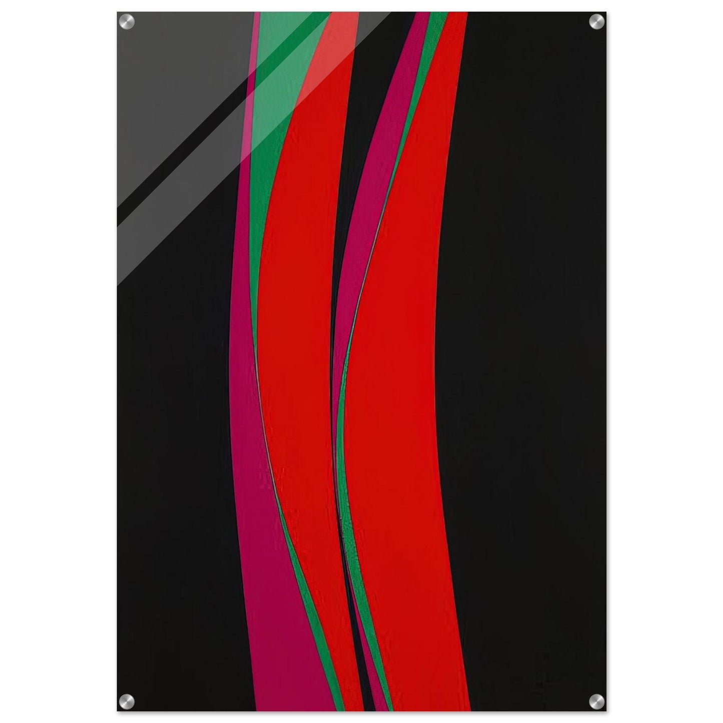 Untitled February 4 - 1967 - Lorser Feitelson Acrylic Print - 70x100 cm / 28x40″ inches | Lorser Feitelson Wall Art | Lorser Feitelson Prints