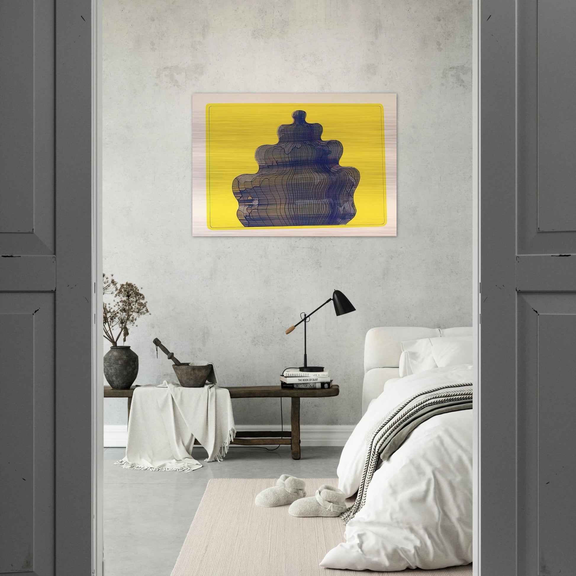 Torte in der Sonne Fancy-Cake In the Sun - 1970 - Dieter Roth Brushed Aluminum Print - 70x100 cm / 28x40 inches | Dieter Roth Aluminum Print | Dieter Roth Prints