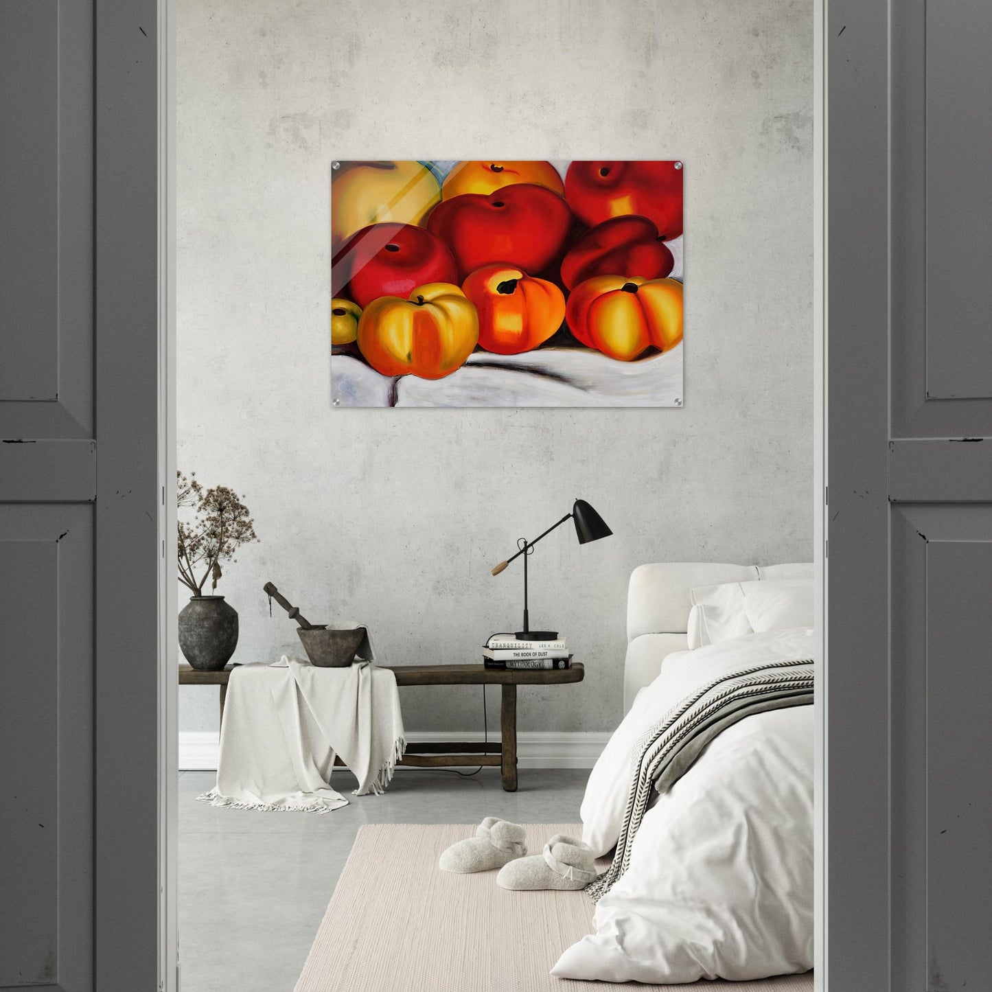 Apple Family II - Georgia O'Keeffe Acrylic Print - 70x100 cm / 28x40″ inches | Georgia O'Keeffe Wall Art | Georgia O'Keeffe Prints