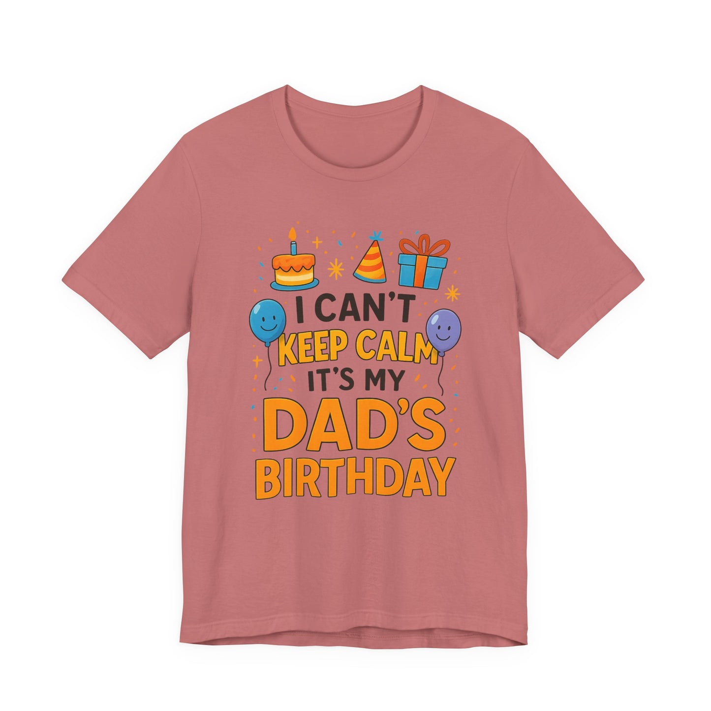 Regalo de cumpleaños para papá No puedo mantener la calma Es el cumpleaños de mi papá Feliz padre