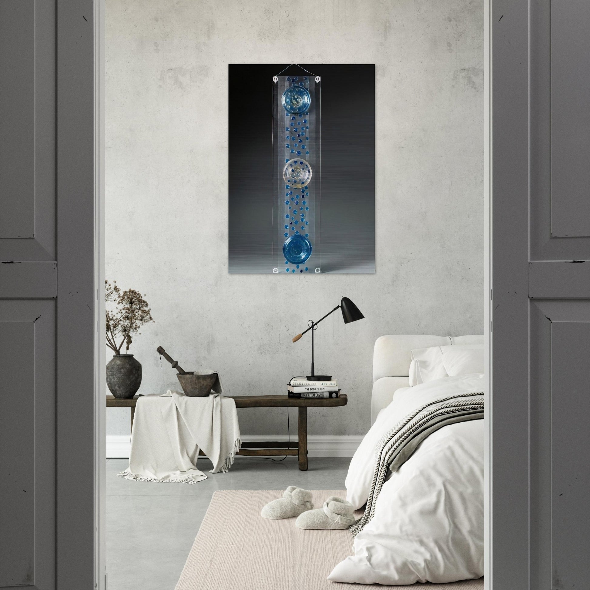 Untitled - Kinetic Art - Gyula Kosice Brushed Aluminum Print - 70x100 cm / 28x40 inches | Gyula Kosice Aluminum Print | Gyula Kosice Prints