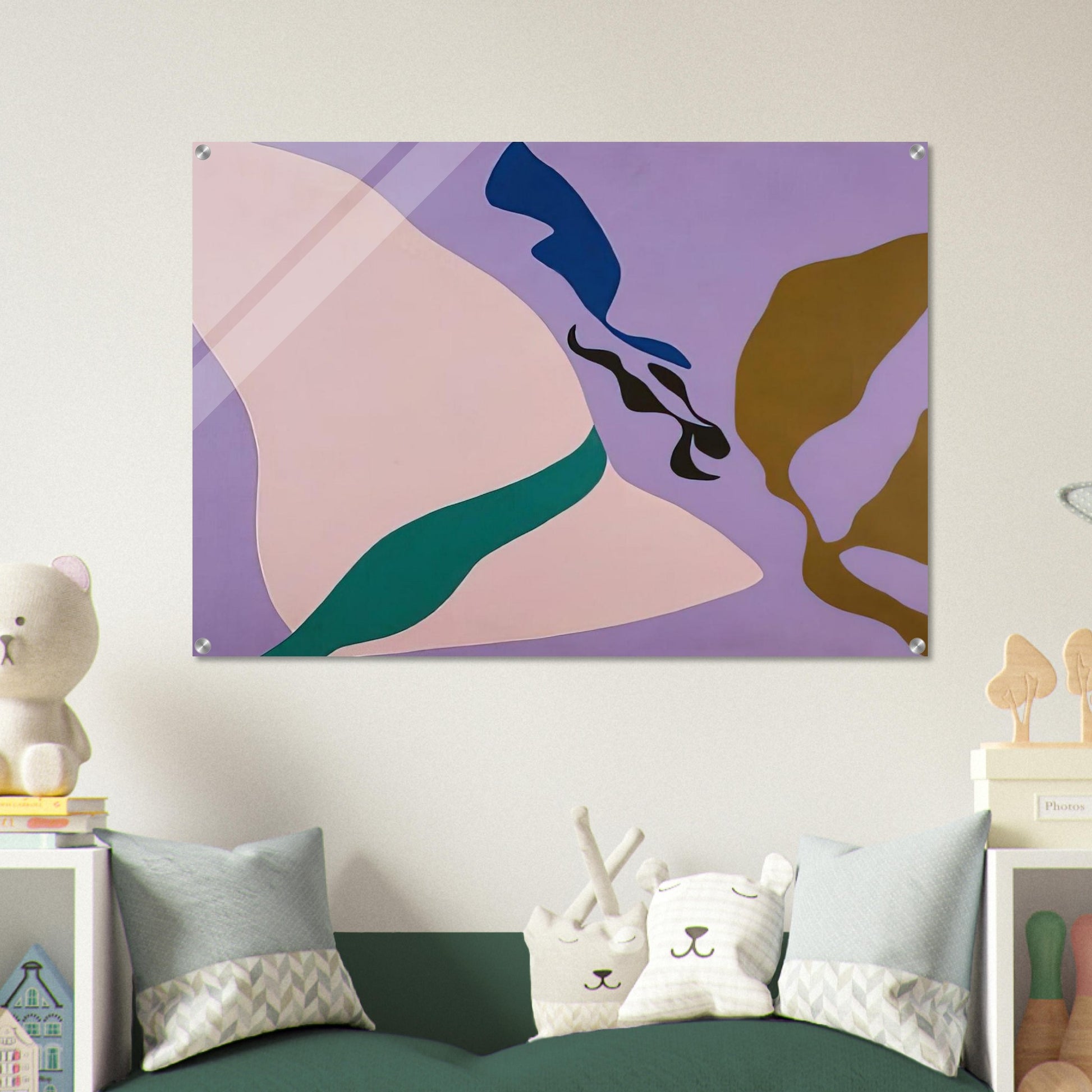 Untitled - 1968 - Ray Parker Acrylic Print - 70x100 cm / 28x40″ inches