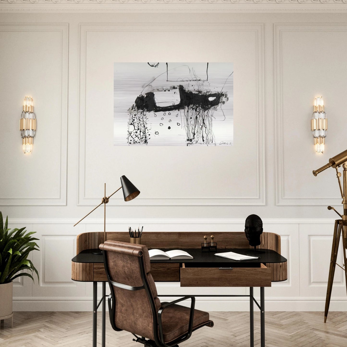 Boxcar - 1981 - Gene Davis Brushed Aluminum Print - 70x100 cm / 28x40 inches | Gene Davis Aluminum Print | Gene Davis Prints