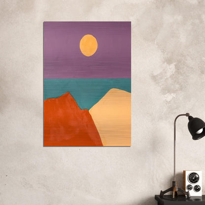 Untitled - 2015 - Etel Adnan Brushed Aluminum Print - 70x100 cm / 28x40 inches | Etel Adnan Aluminum Print | Etel Adnan Prints