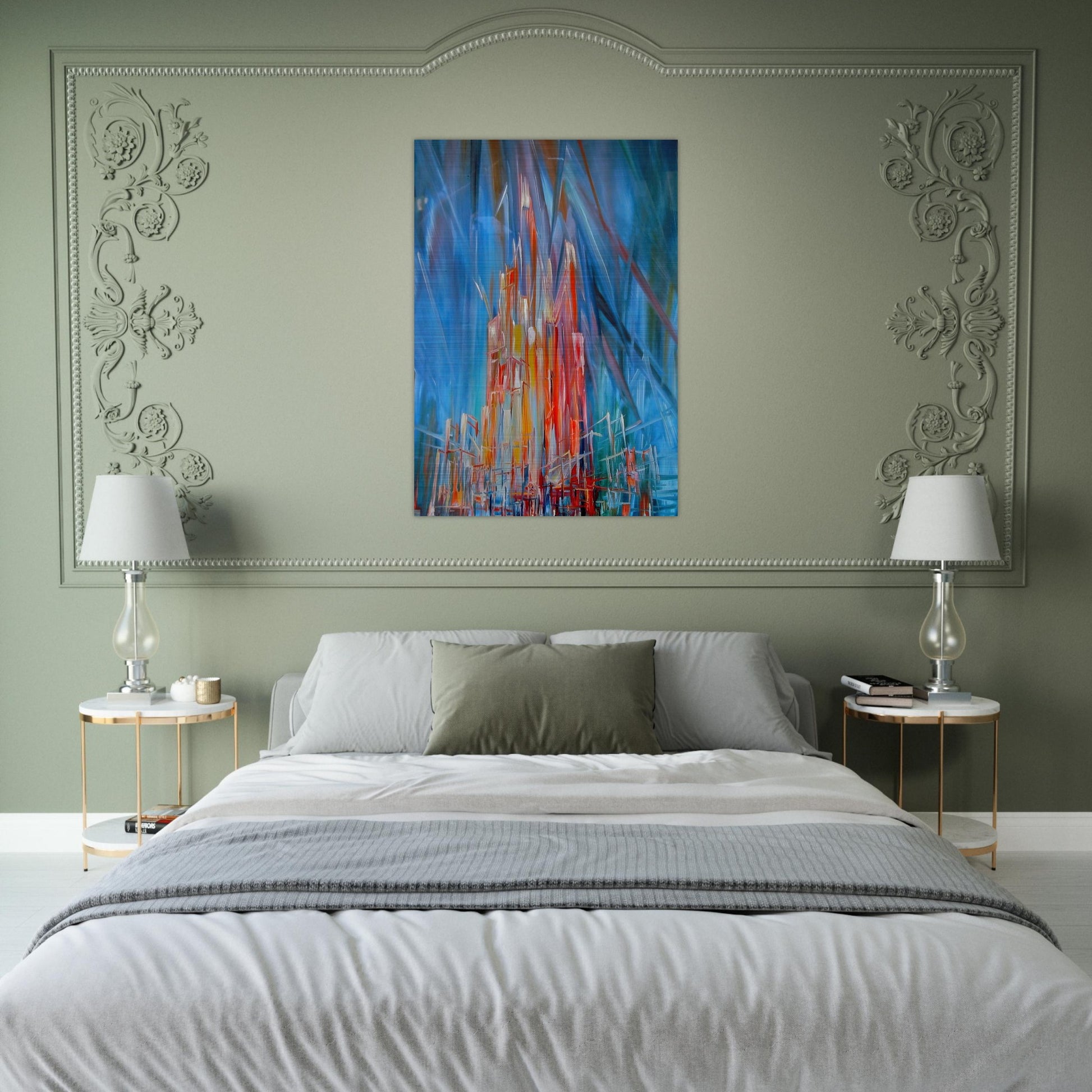 Untitled - Kitsch - Konrad Zuse Brushed Aluminum Print - 70x100 cm / 28x40 inches | Konrad Zuse Aluminum Print | Konrad Zuse Prints