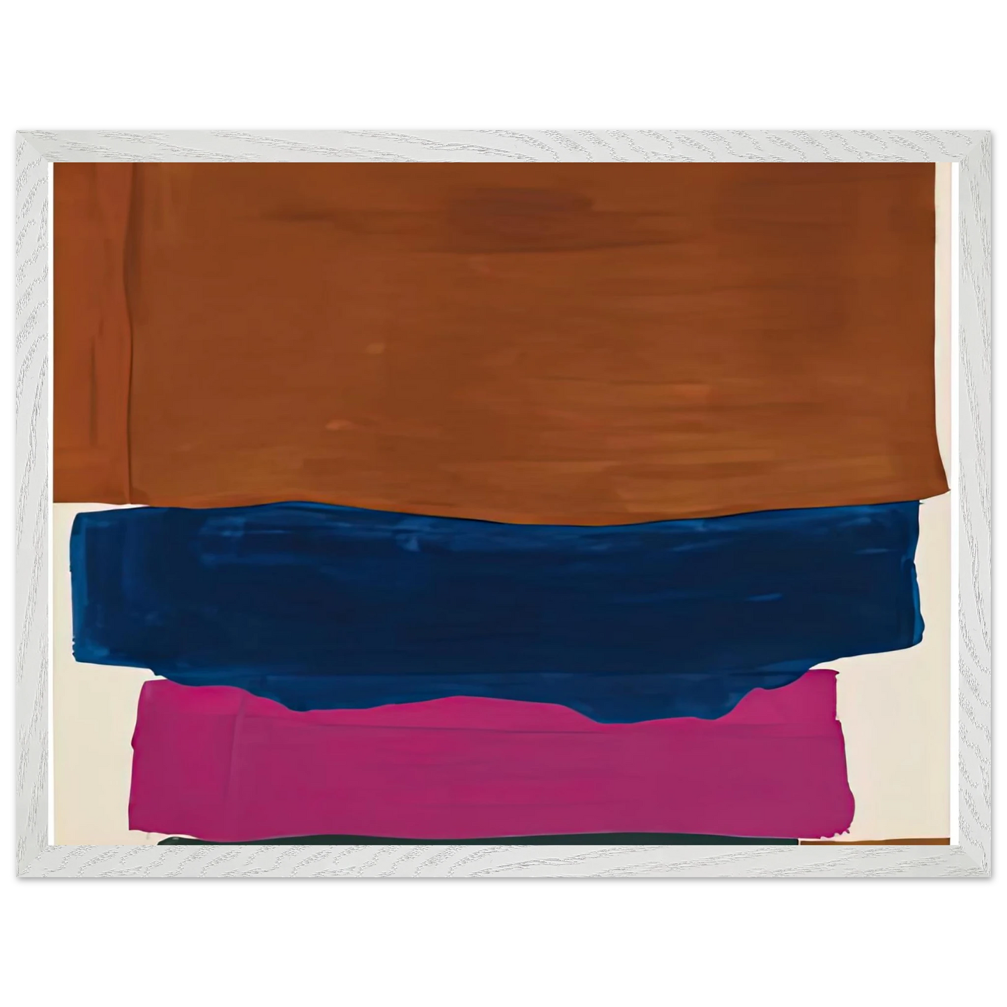 Helen Frankenthaler - Indian Summer, 1967- Wall Art - 60x80 cm / 24x32 inches - Fine Art Poster-canvas - -