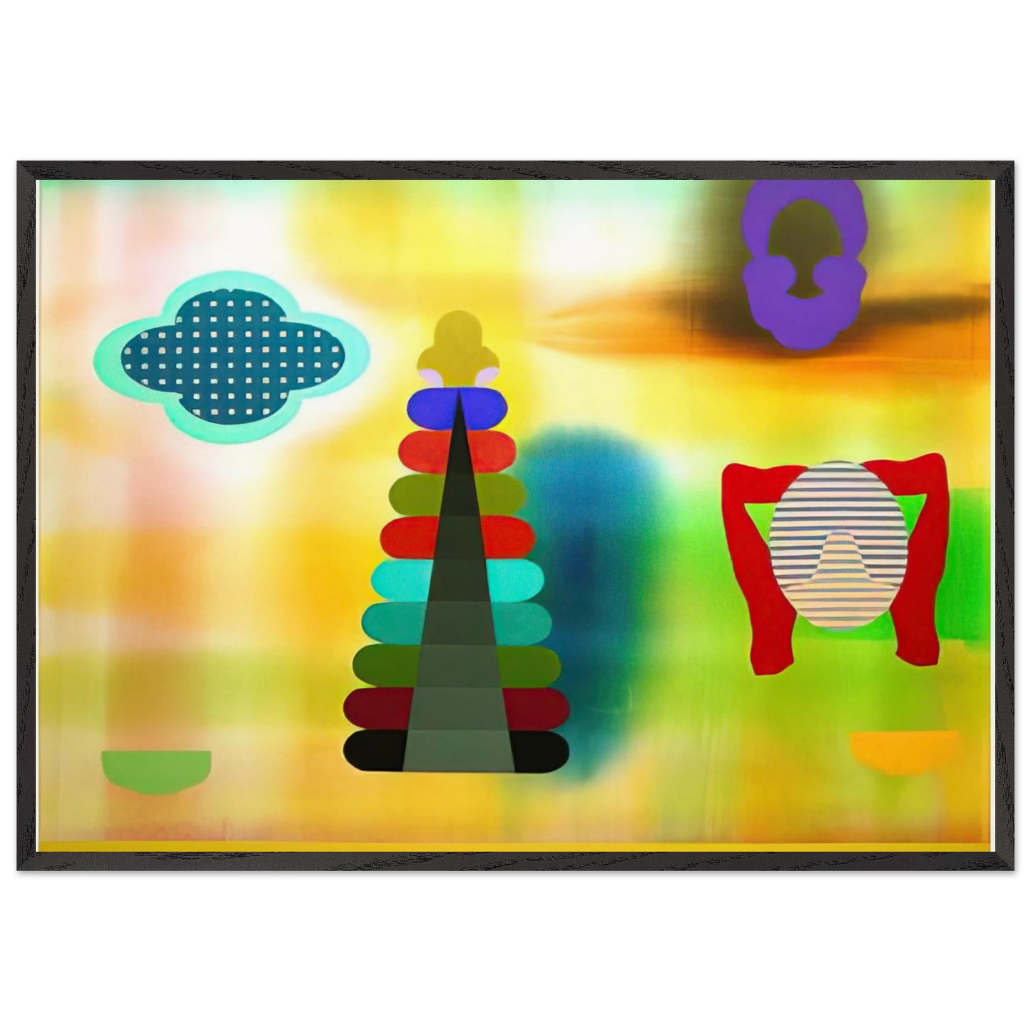 Indo-european - 2003 - Stephen Mueller 70x100 cm / 28x40 inches Framed Art Print – Black Wooden Frame