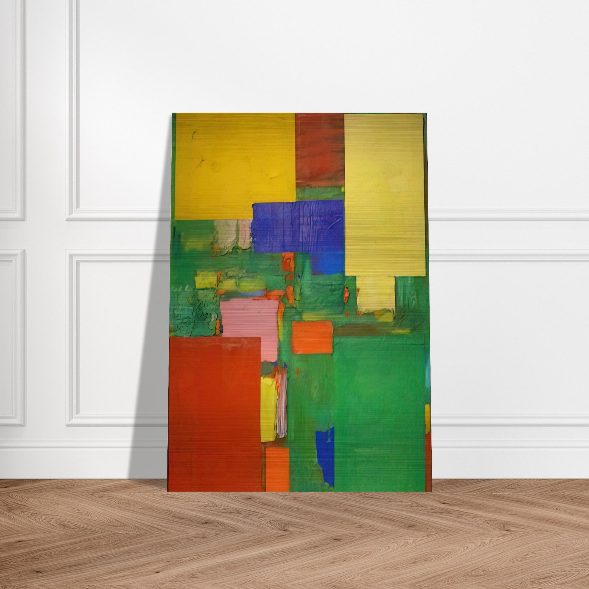 Equipoise - Hans Hofmann Brushed Aluminum Print - 70x100 cm / 28x40 inches | Hans Hofmann Aluminum Print | Hans Hofmann Prints