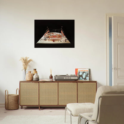CALDER S CIRCUS 1931 - Alexander Calder Brushed Aluminum Print - 70x100 cm / 28x40 inches | Alexander Calder Aluminum Print | Alexander Calder Prints