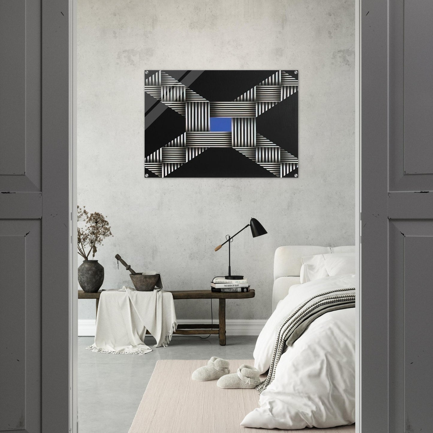 O.V.N.I. - 1967 - Omar Rayo Acrylic Print - 70x100 cm / 28x40″ inches