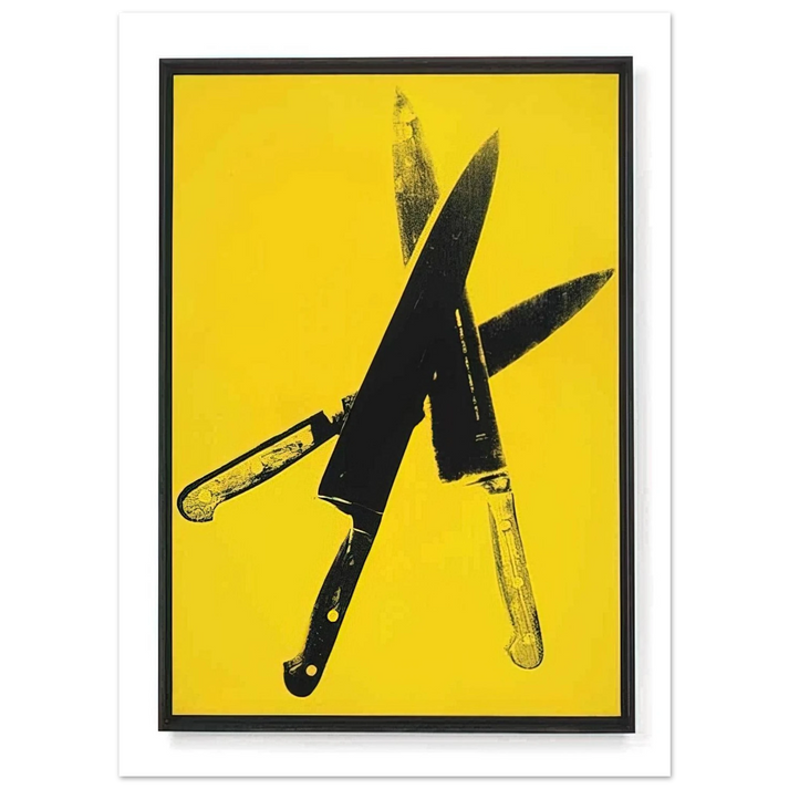Andy Warhol - Knives Fine Art Poster