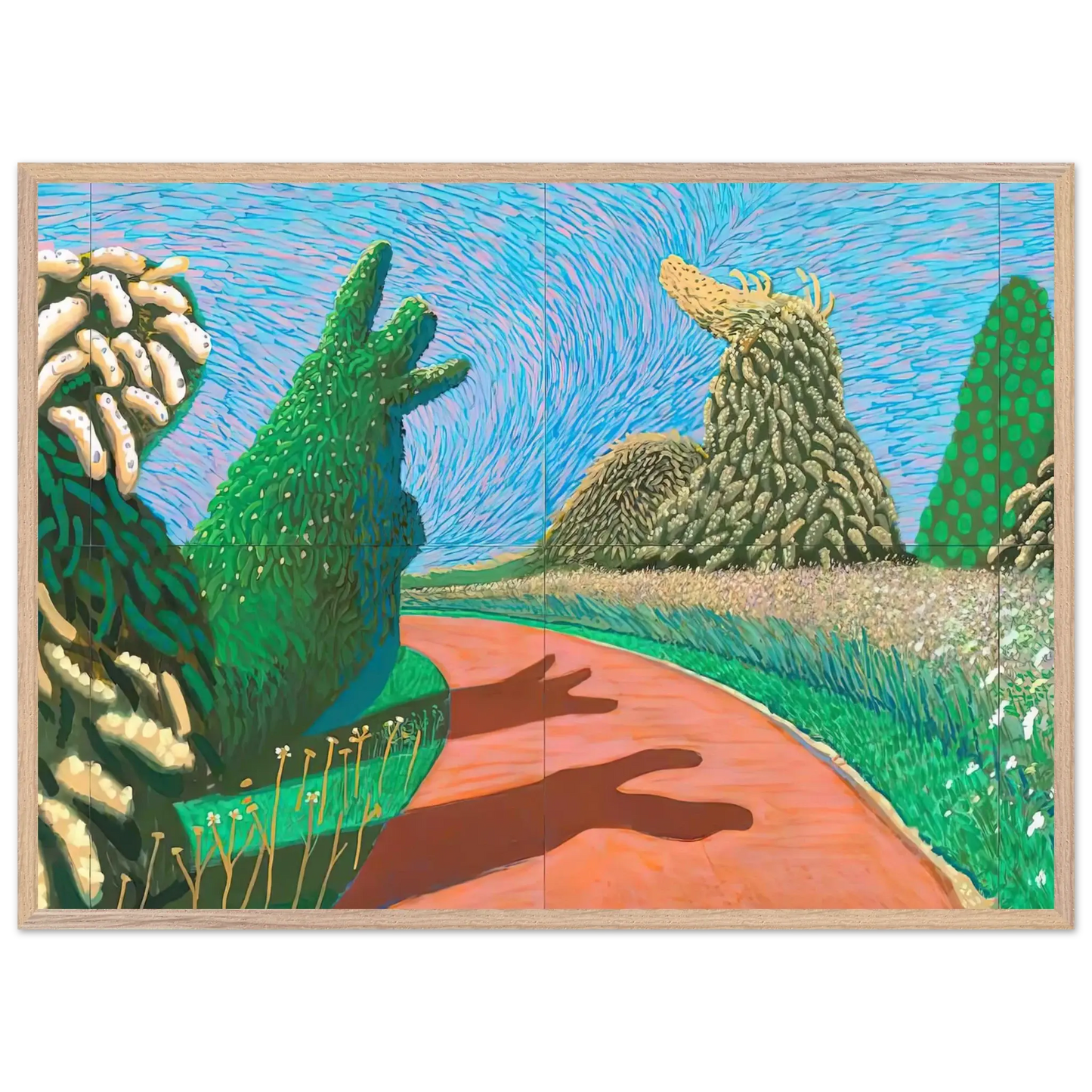 David Hockney - David Hockney Wall art - 20x25 cm / 8x10 Inches - Fine Art Poster - -